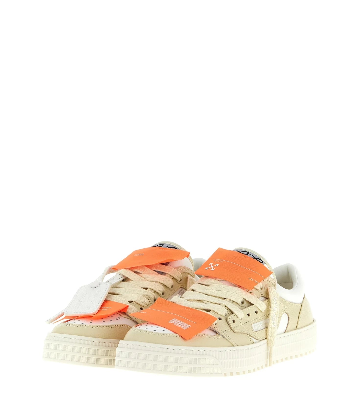 Off-White Beige Sneakers
