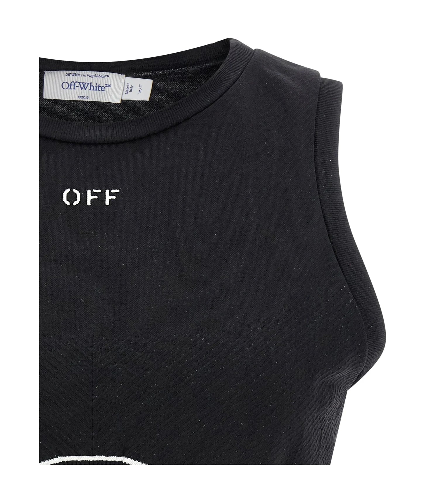 Off-White Sports Bra in black, Polyamide β view 3