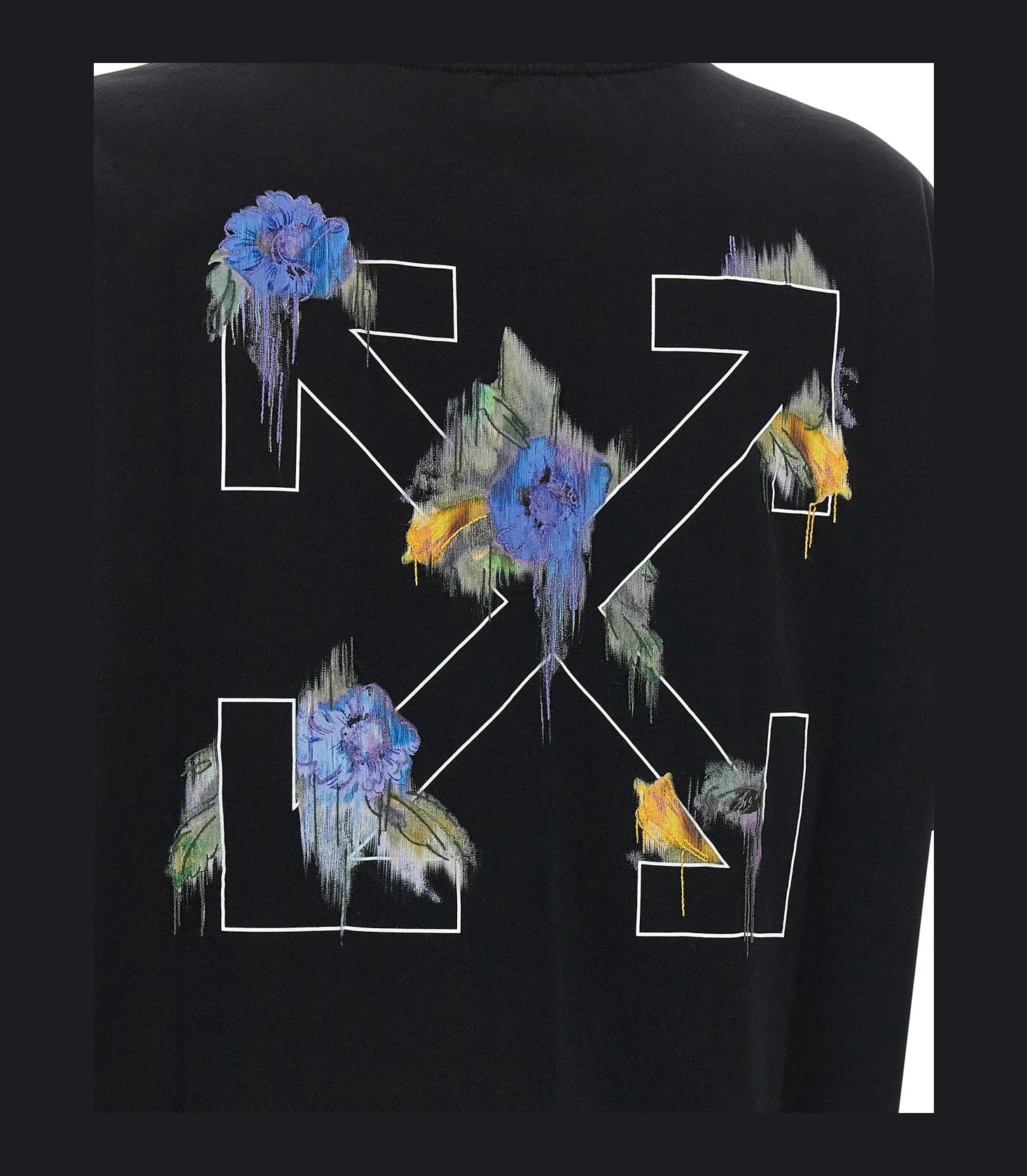 Off-White T-Shirt in black, Cotton โ view 4