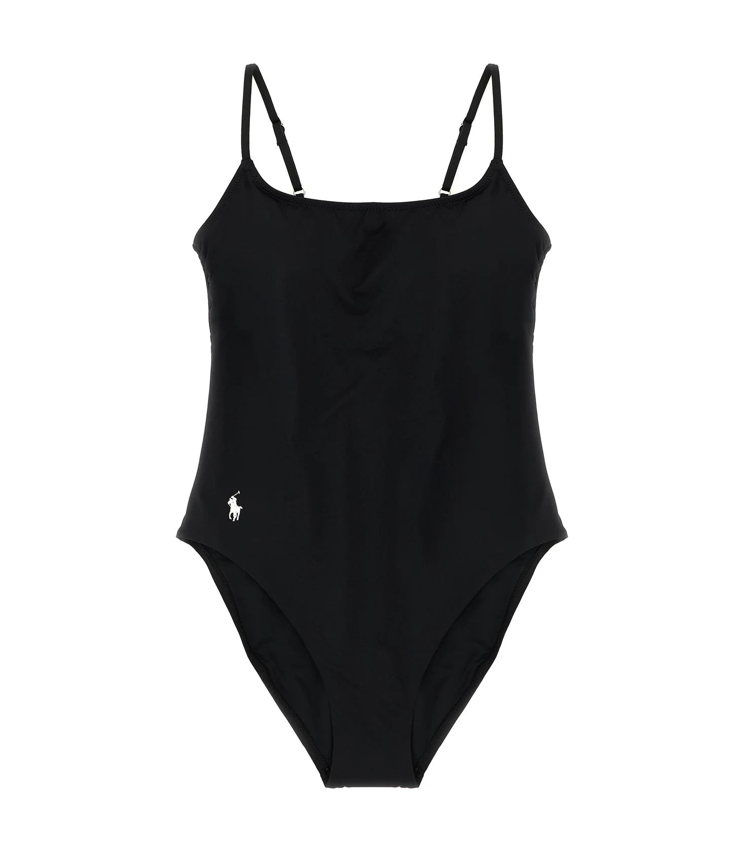 Polo Ralph Lauren One-Piece Swimsuit in black, Recycled Nylon