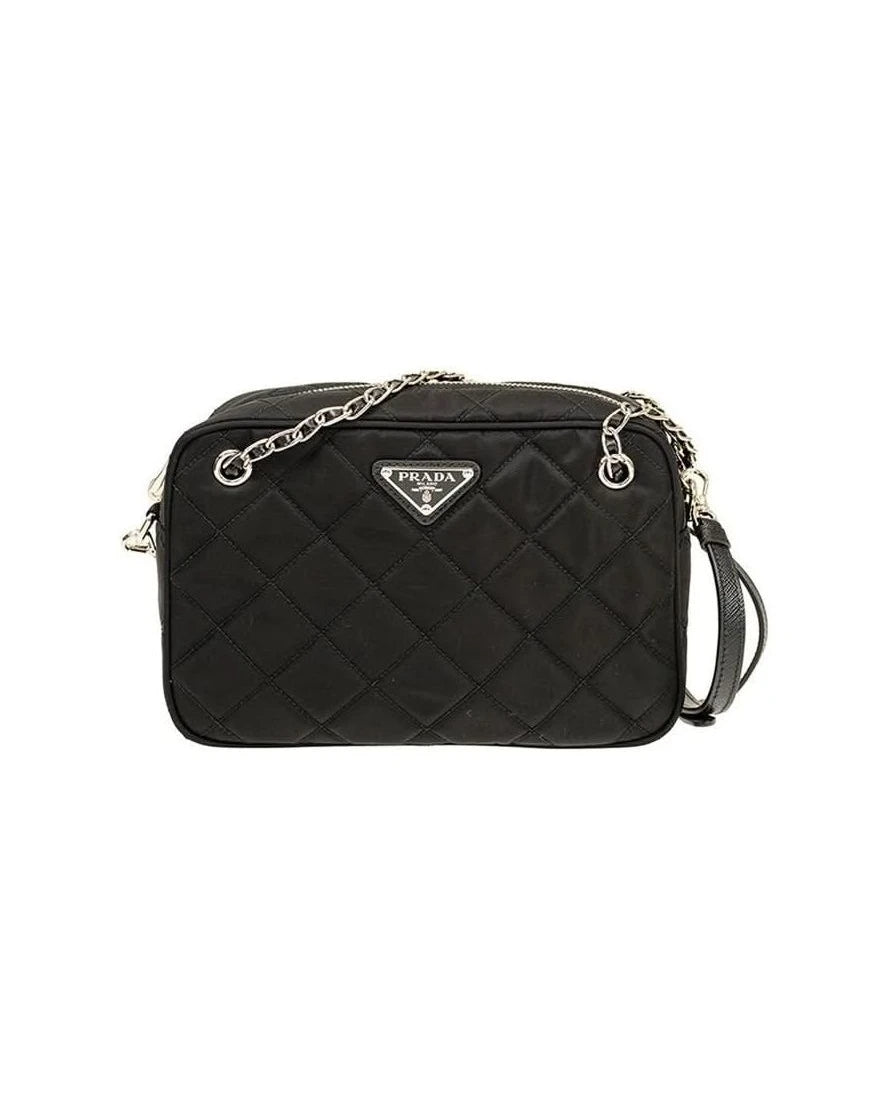 Prada Black Nylon Crossbody Bag Cross Body Bags