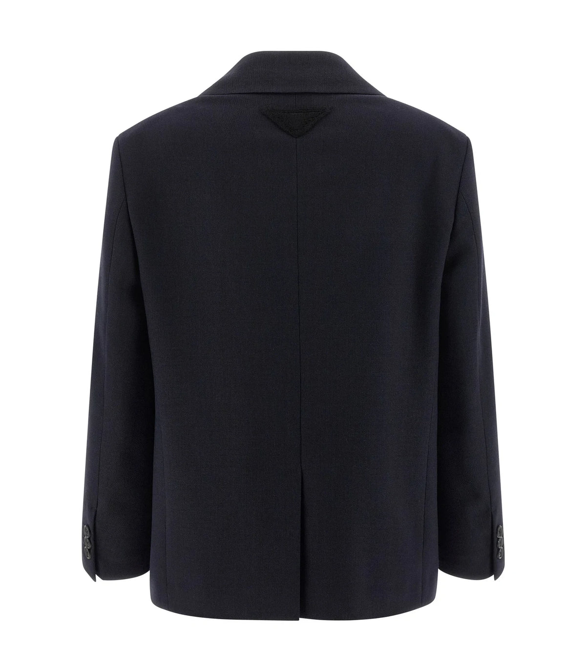 Prada Blazer in navy, Virgin Wool — view 2