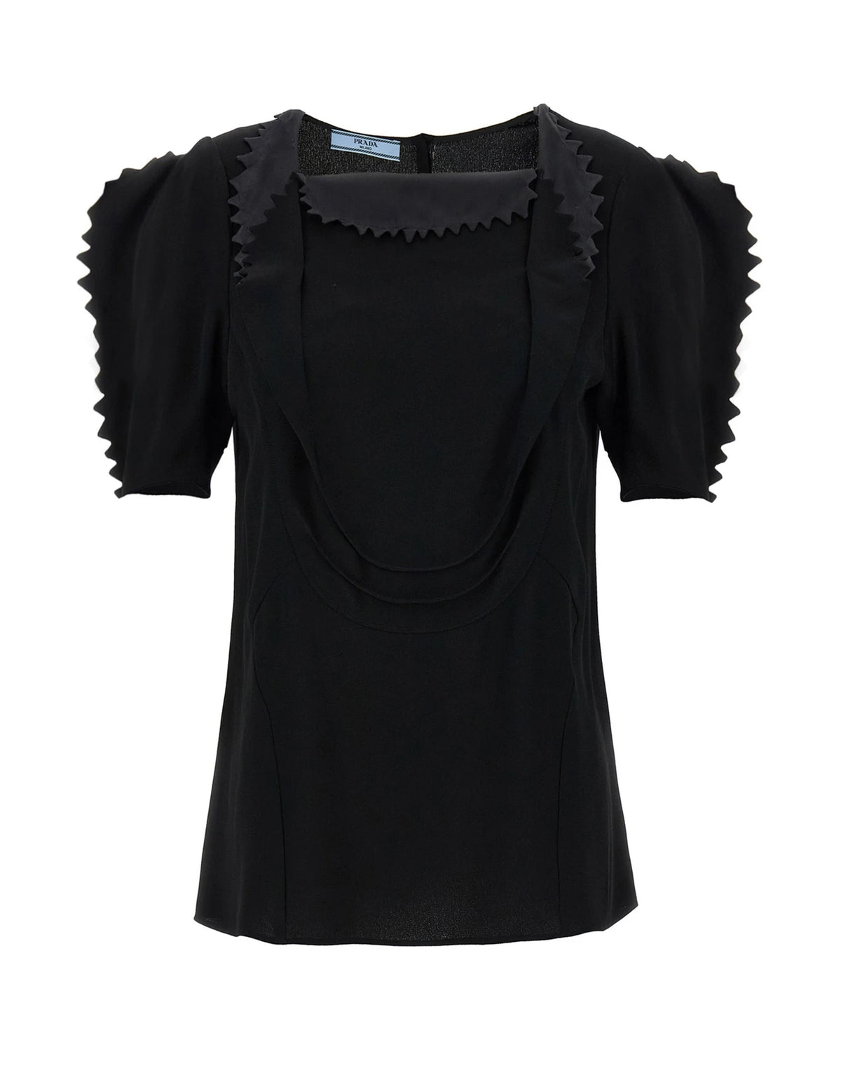 Prada Blouse in black, Viscose