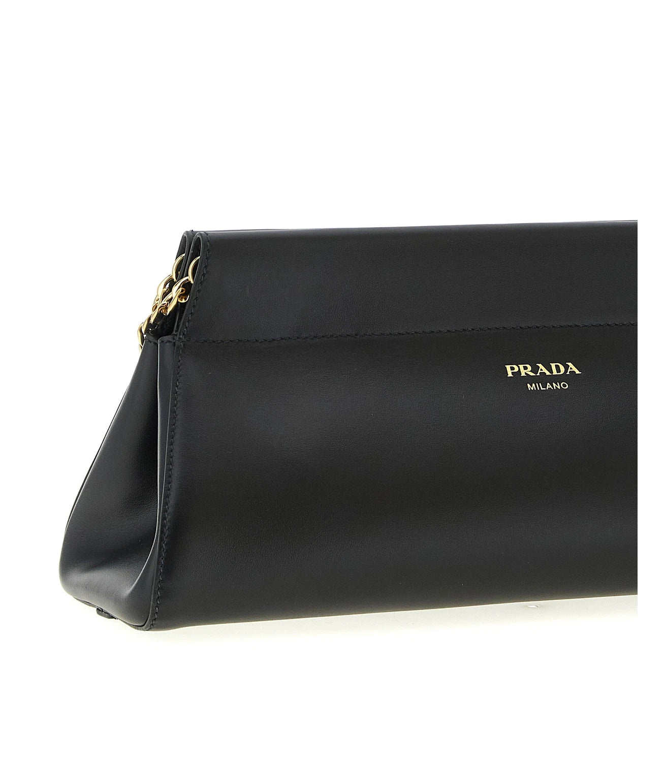 Prada Cross Body Bag in black, Calfskin Leather — view 3