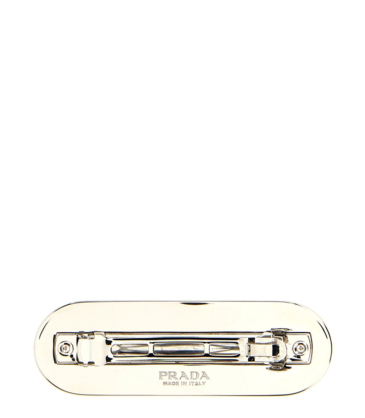 Prada Hair Barrettes & Slides in black, Steel โ view 2