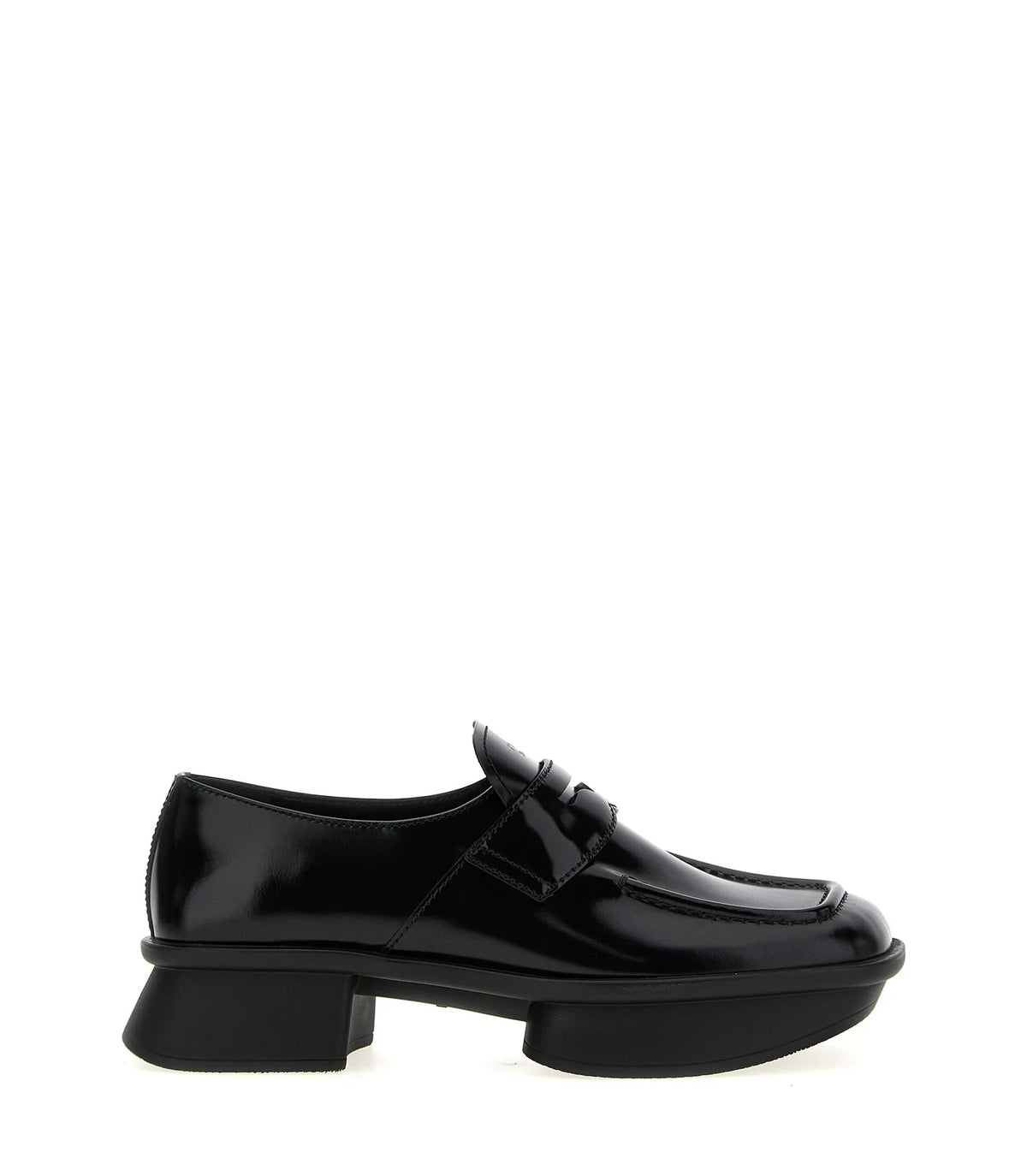 Prada Loafers in black, Calfskin Leather
