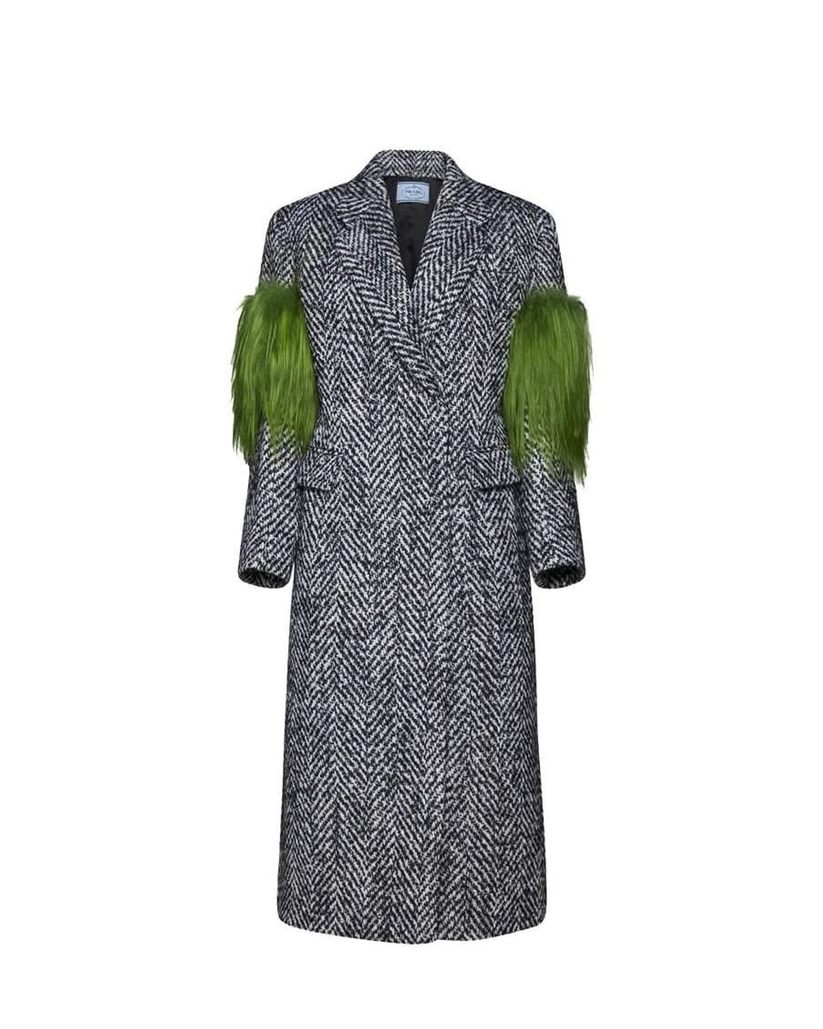 Prada Overcoat in gray, Wool
