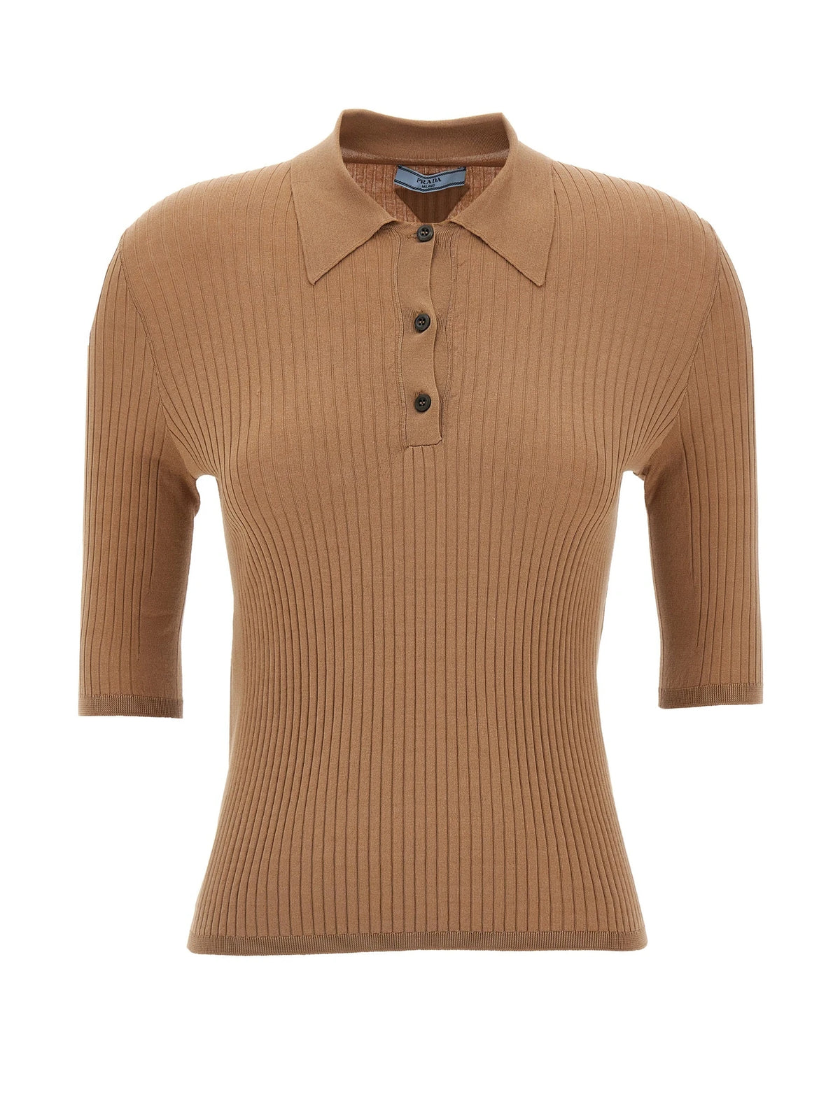 Prada Polo in beige, Cotton