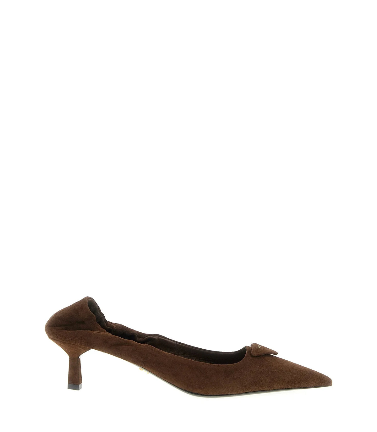 Prada Pumps in brown, Lamb Leather
