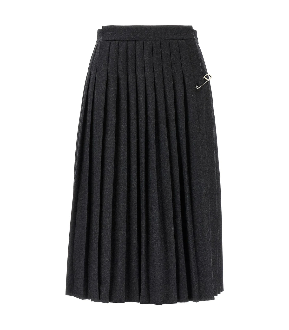 Prada Skirt in gray, Virgin Wool