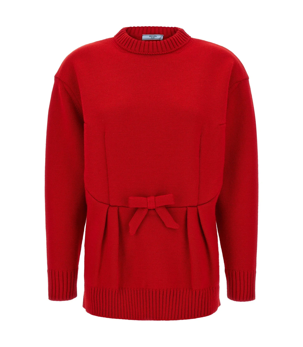 Prada Sweater in red, Virgin Wool