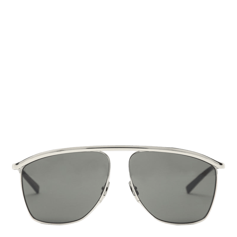 Saint Laurent Sl 820 Victoire Sunglasses Silver/grey Glam Steals