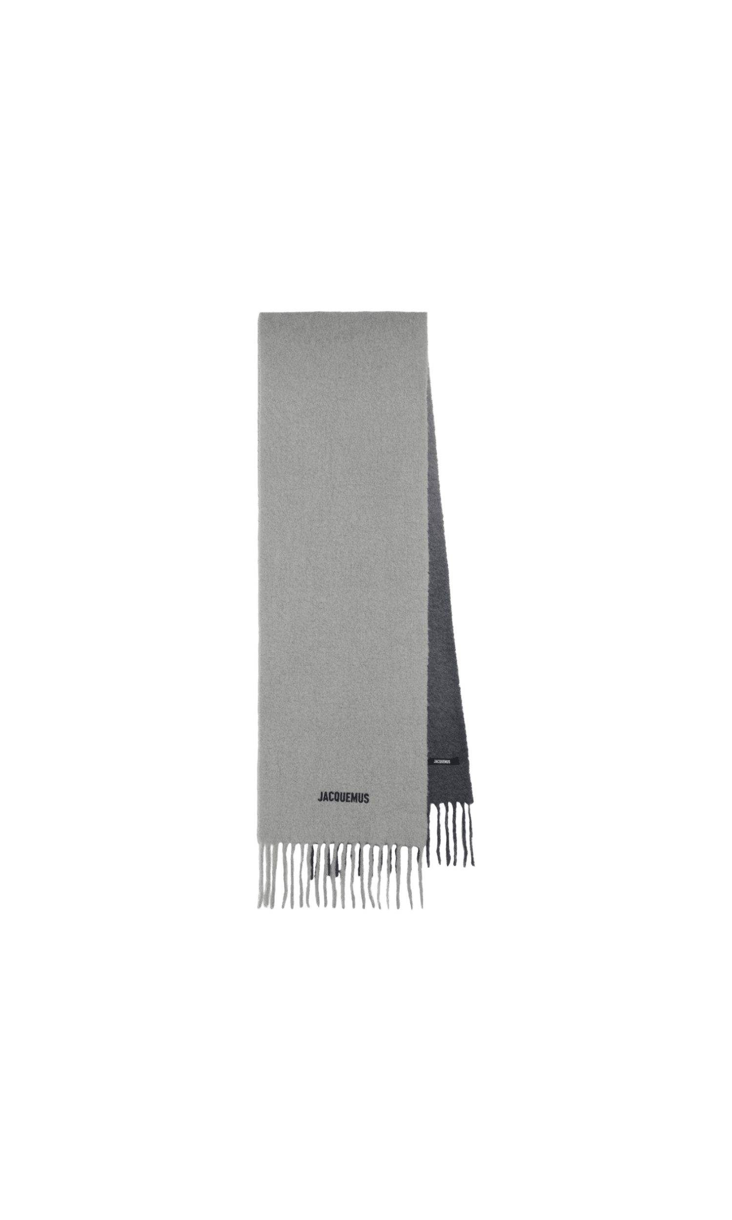 JACQUEMUS The Moisson scarf grey Glam Steals
