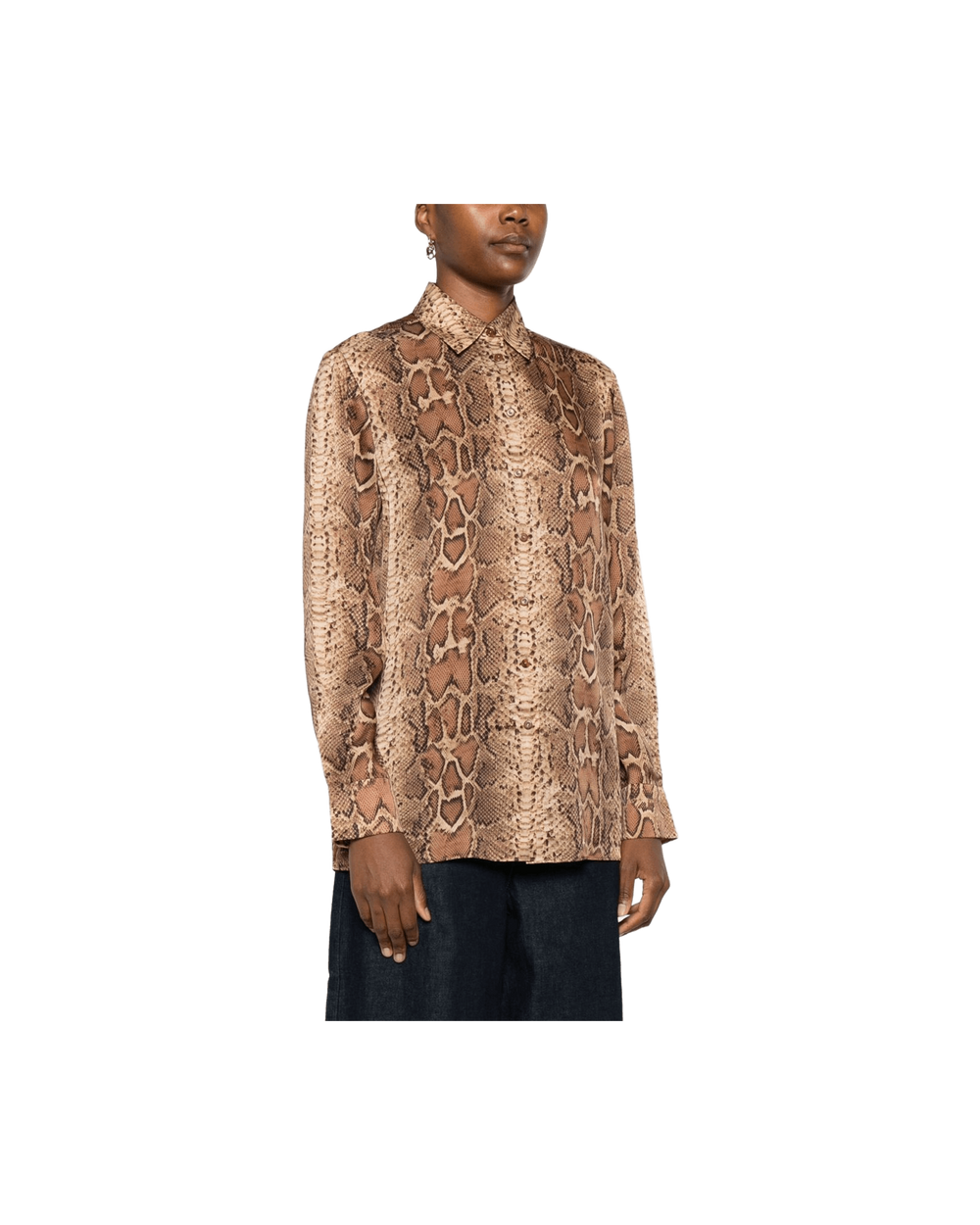 Zimmermann Brown Shirt Glam Steals