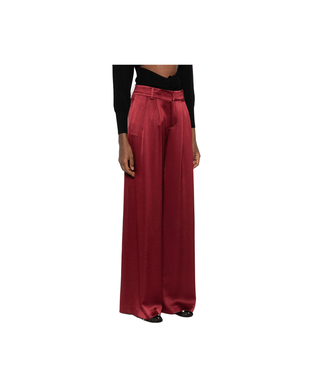 Alice + Olivia Trouser Bordeaux Glam Steals