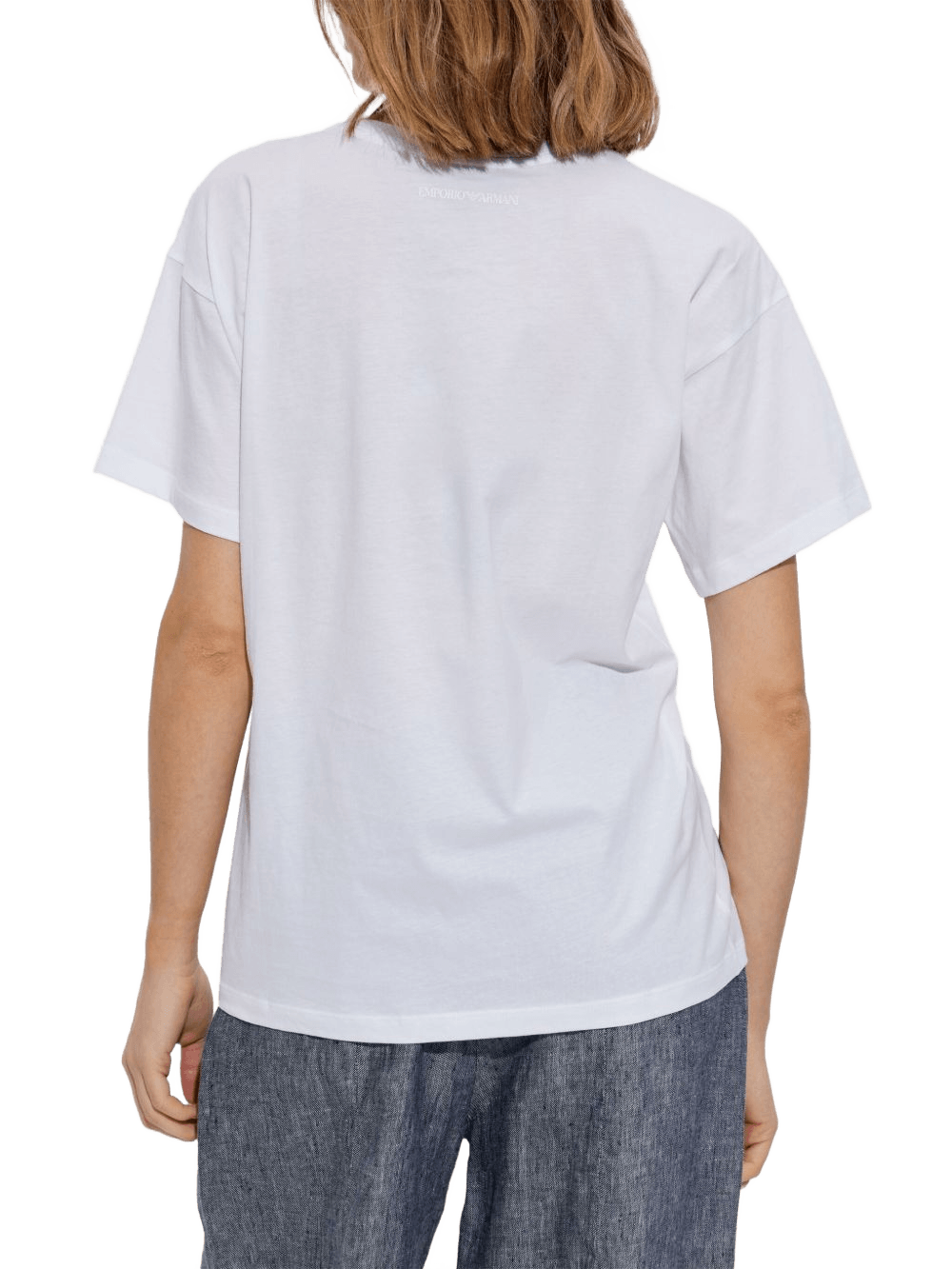Emporio Armani White T-shirt and Polo Glam Steals