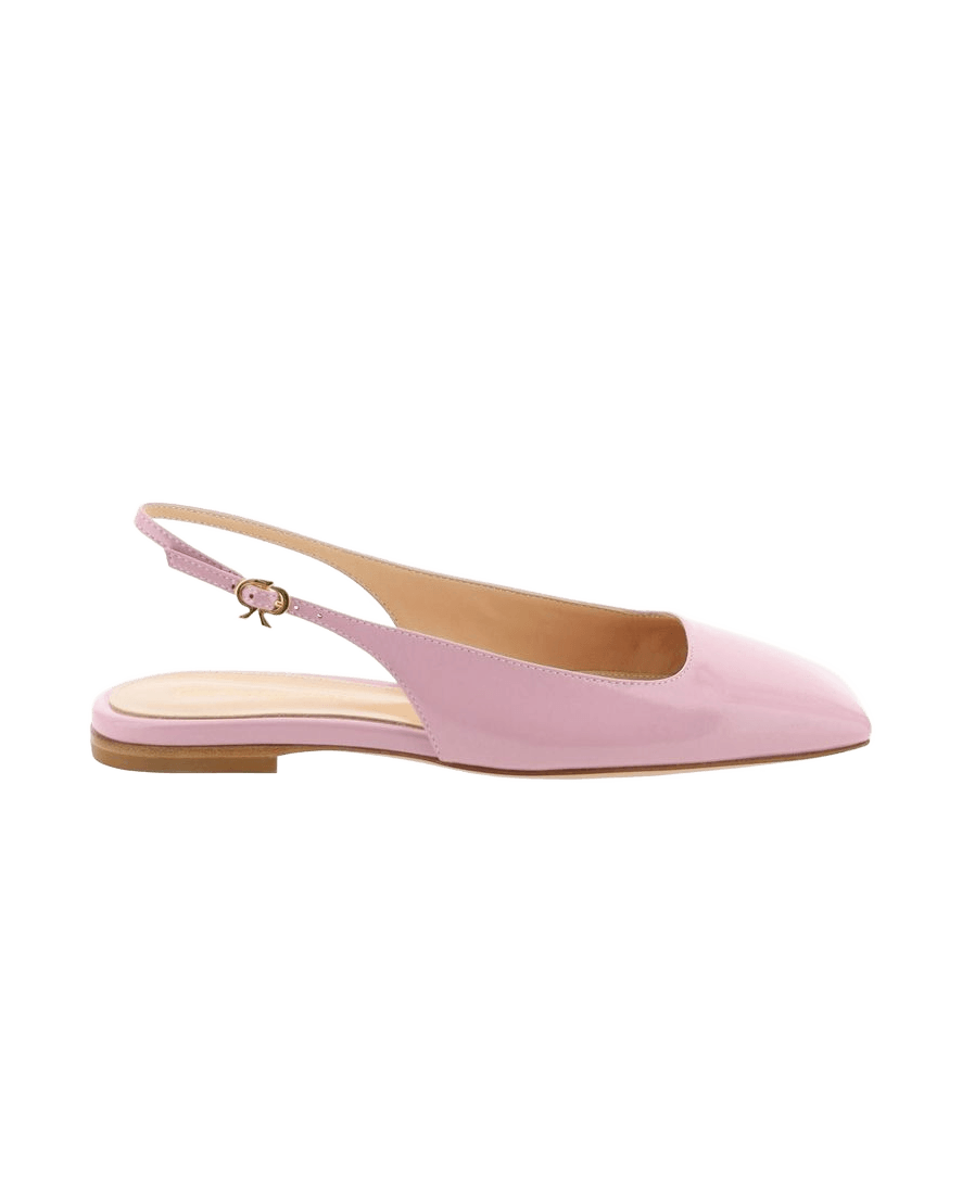 Gianvito Rossi Multicolor Calfskin Ballet Flats Glam Steals