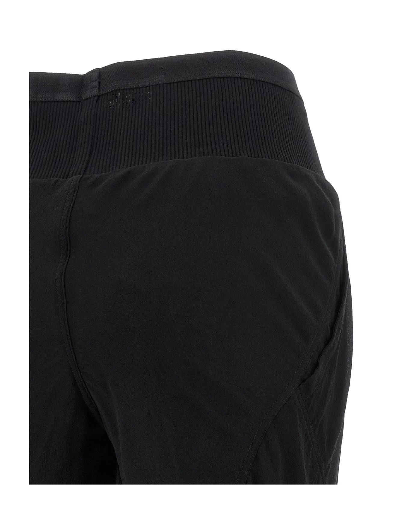 Rick Owens Palazzo Pant in black, Silk — view 4