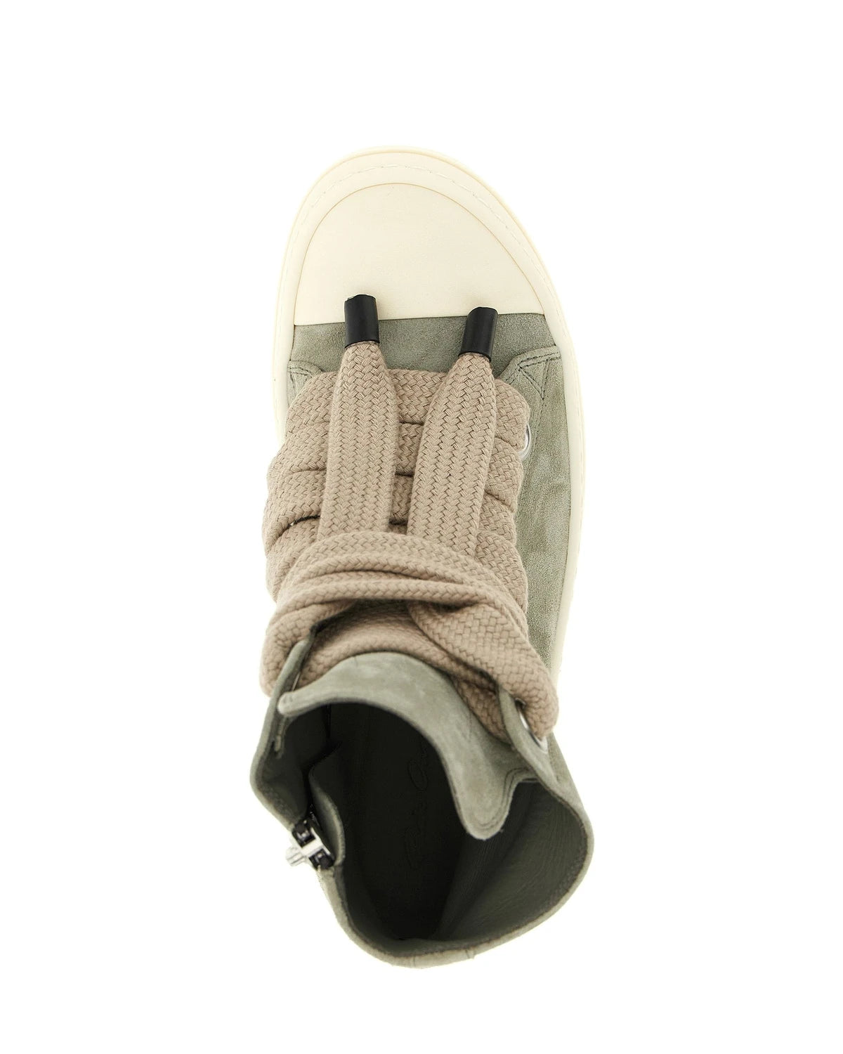 Rick Owens Sneakers in beige, Calfskin Leather — view 4