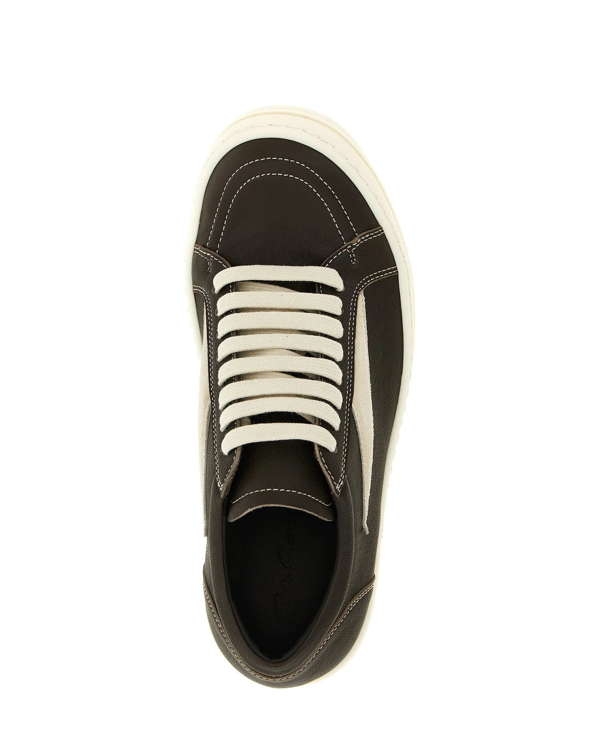 Rick Owens Sneakers in brown, Lamb Leather — view 4