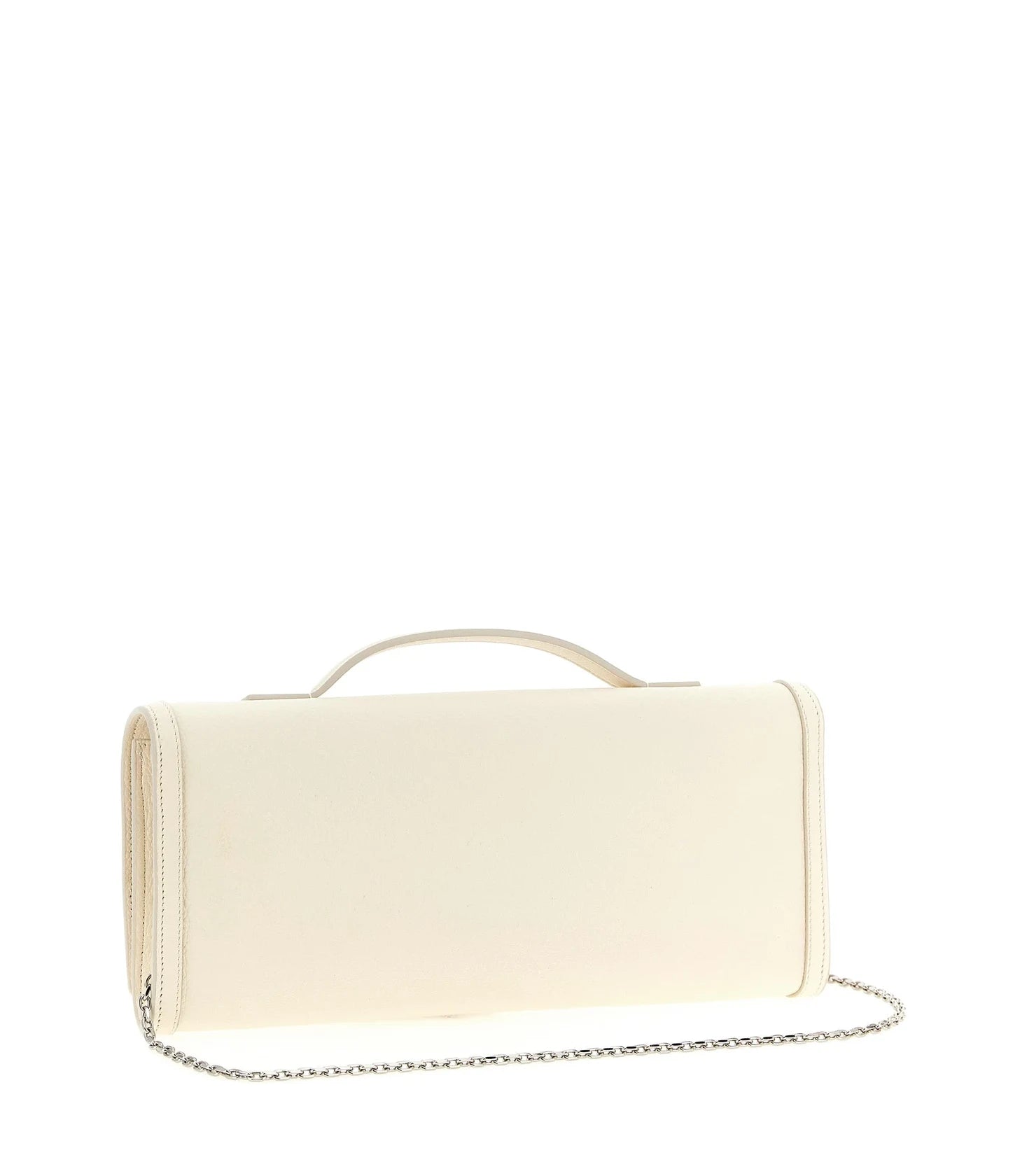 Roger Vivier Clutch Bag in white, Calfskin Leather β view 2