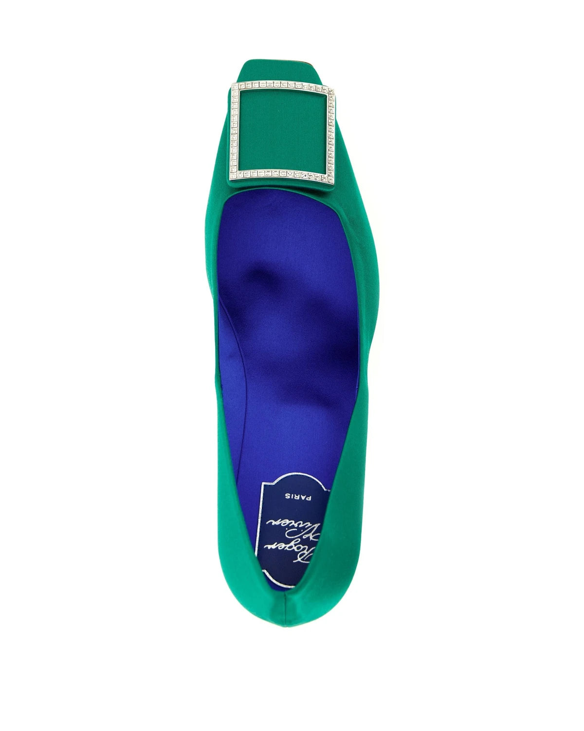 Roger Vivier Pumps in green, Viscose — view 4