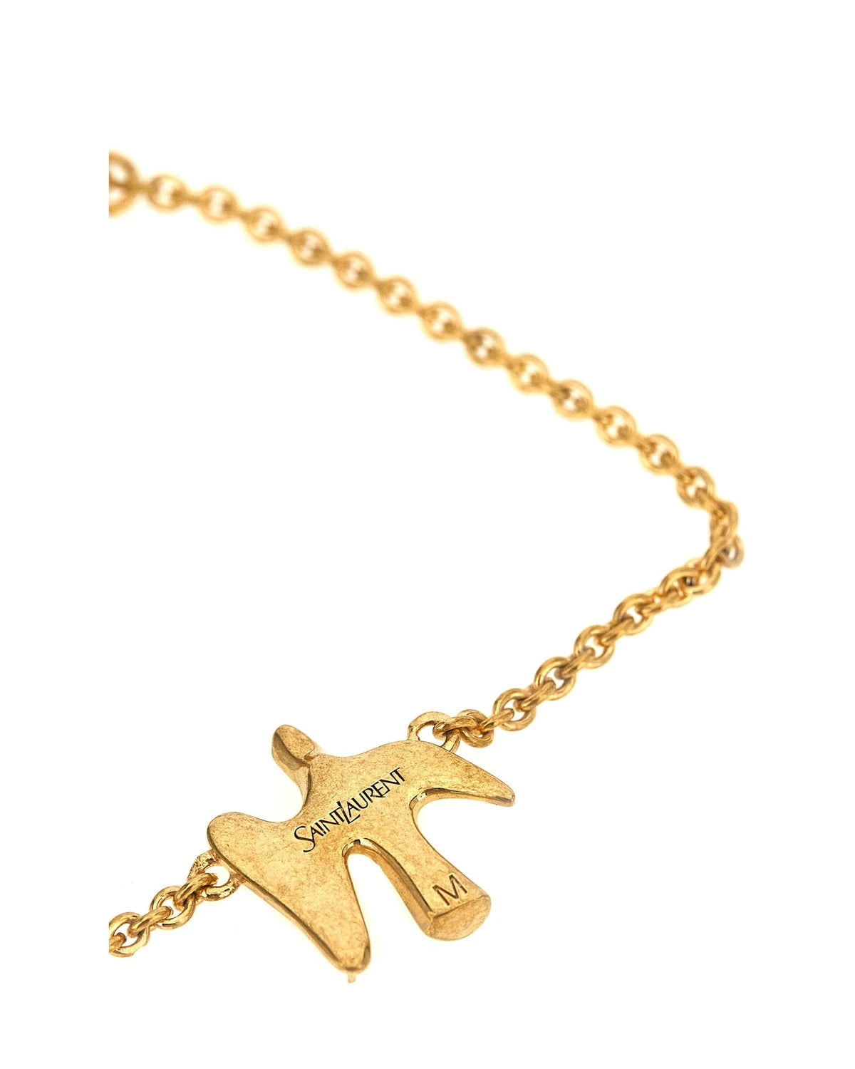 Saint Laurent Bracelet in gold, Brass — view 2