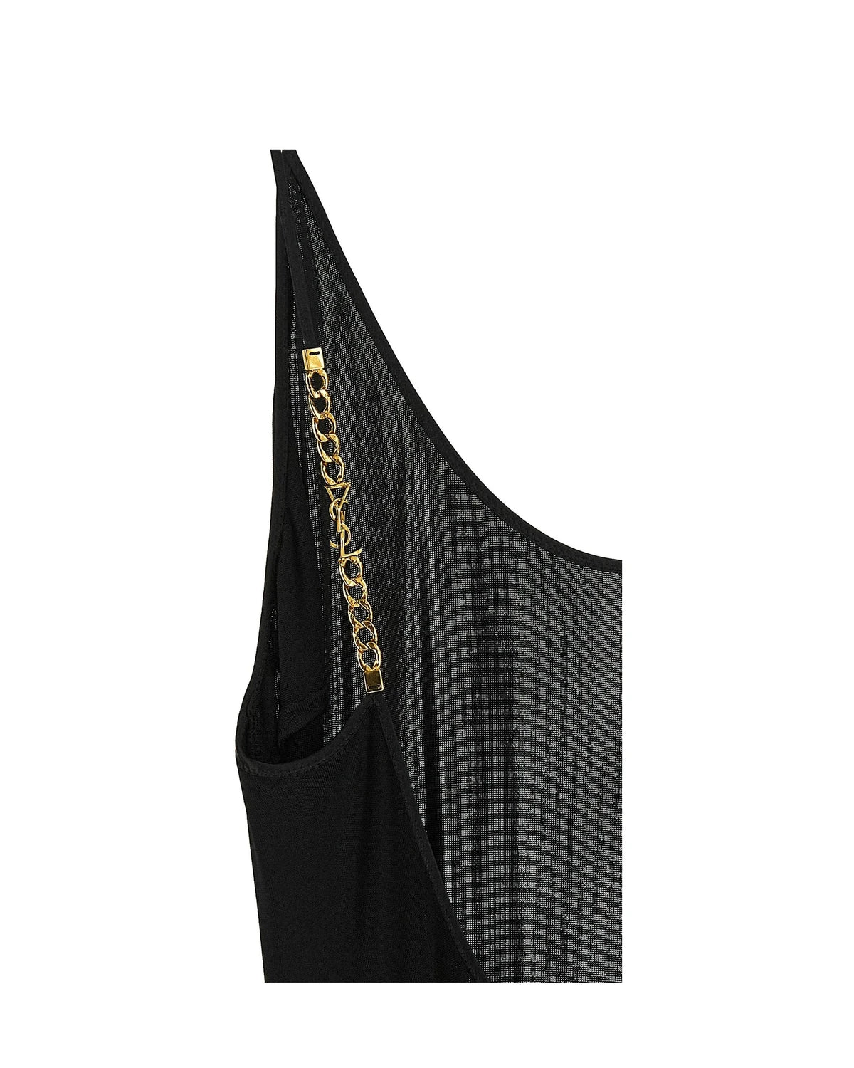 Saint Laurent Dresse in black, Viscose — view 4