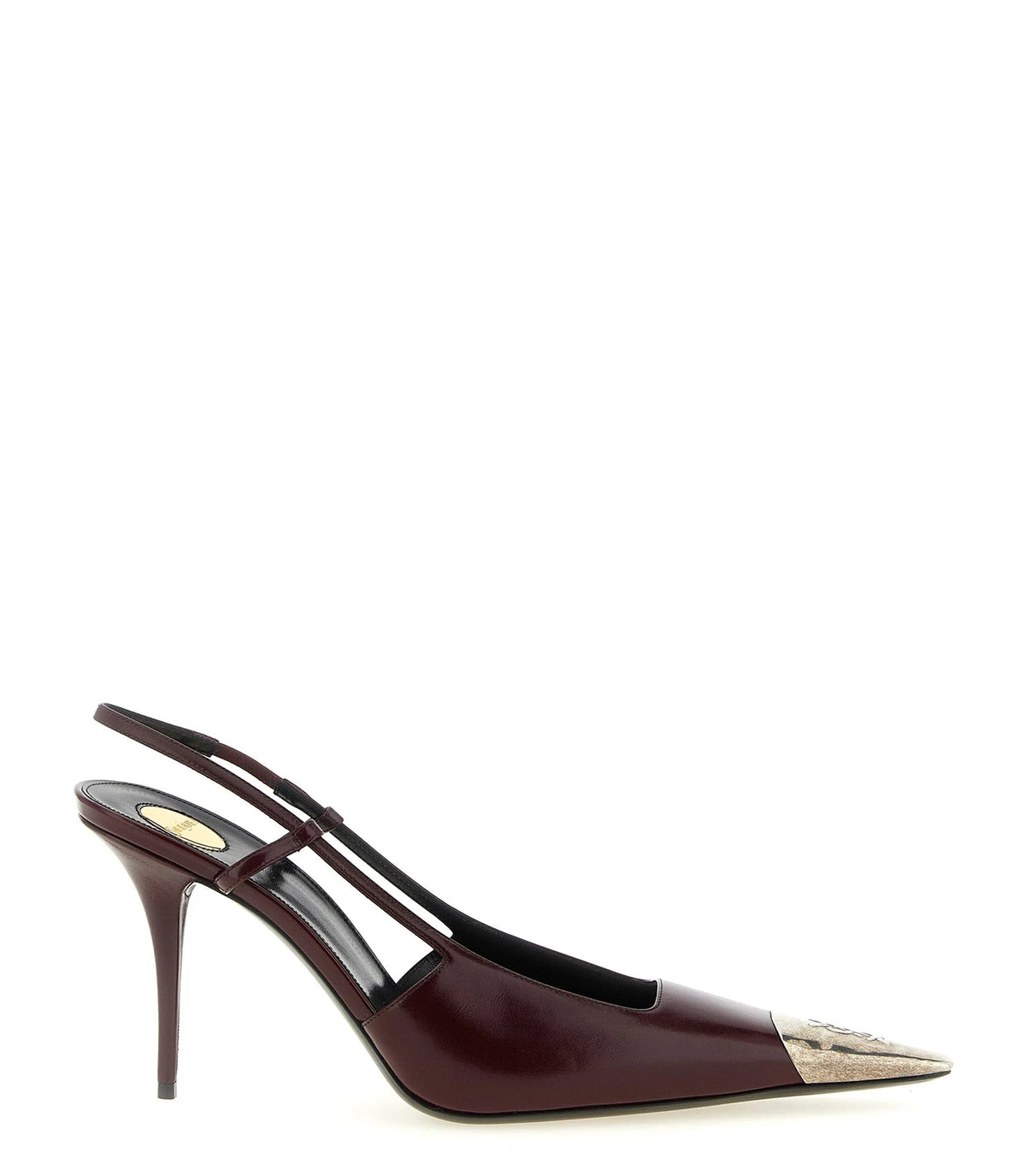 Saint Laurent Pumps in red, Lamb Leather