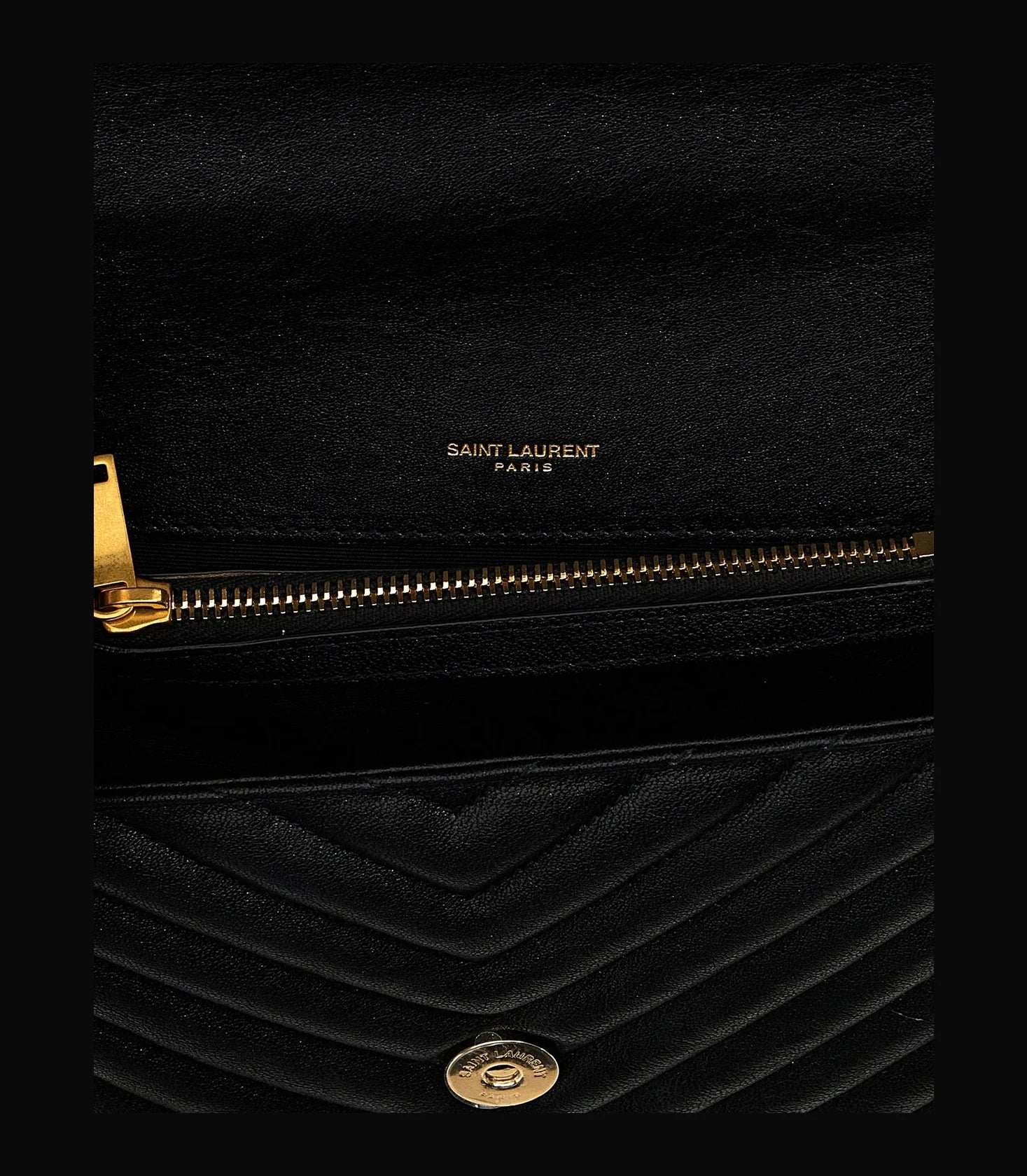 Saint Laurent Satchel Bag in black, Calfskin Leather β view 4