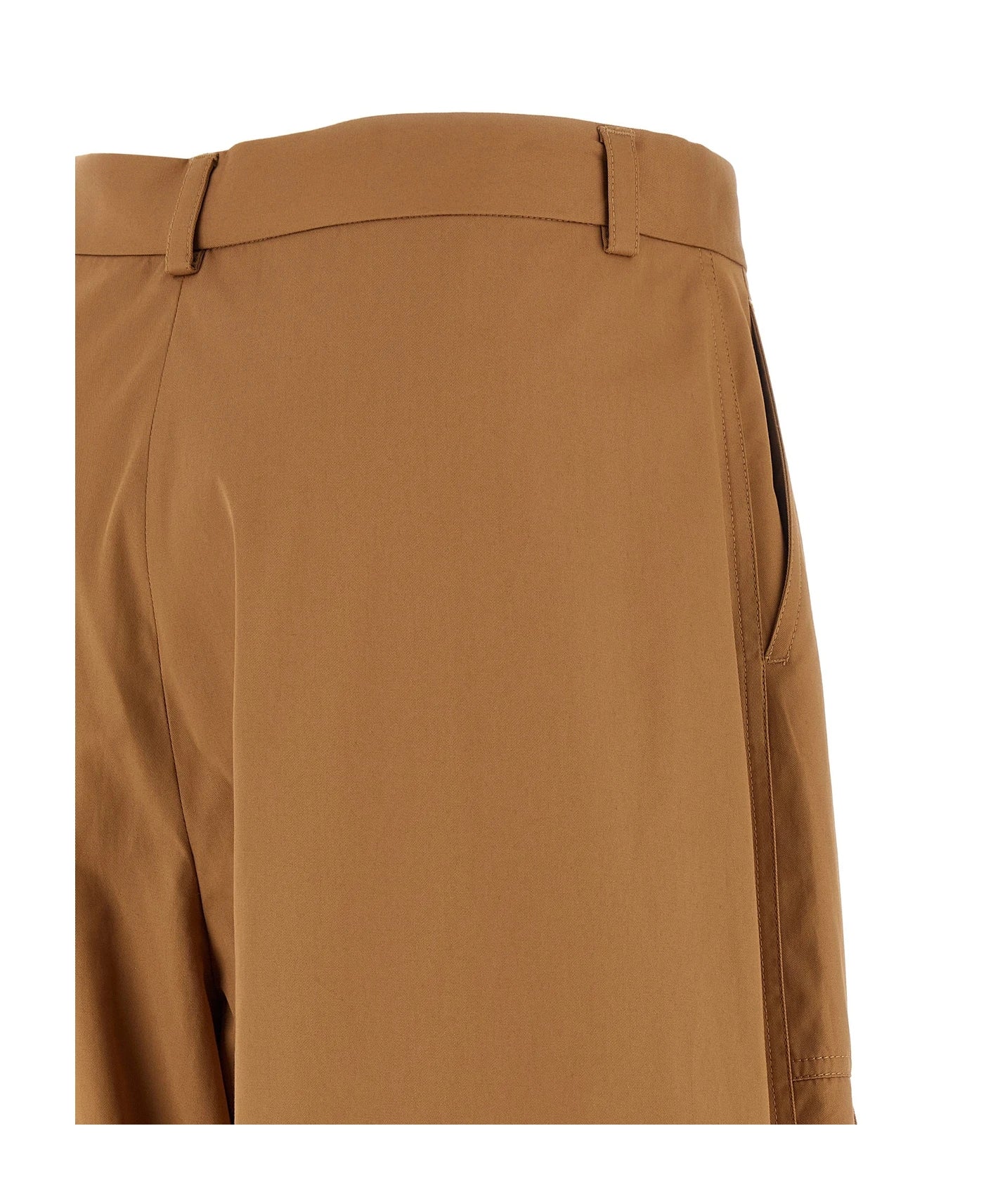 Stella McCartney Cargo Pant in beige, Cotton — view 4