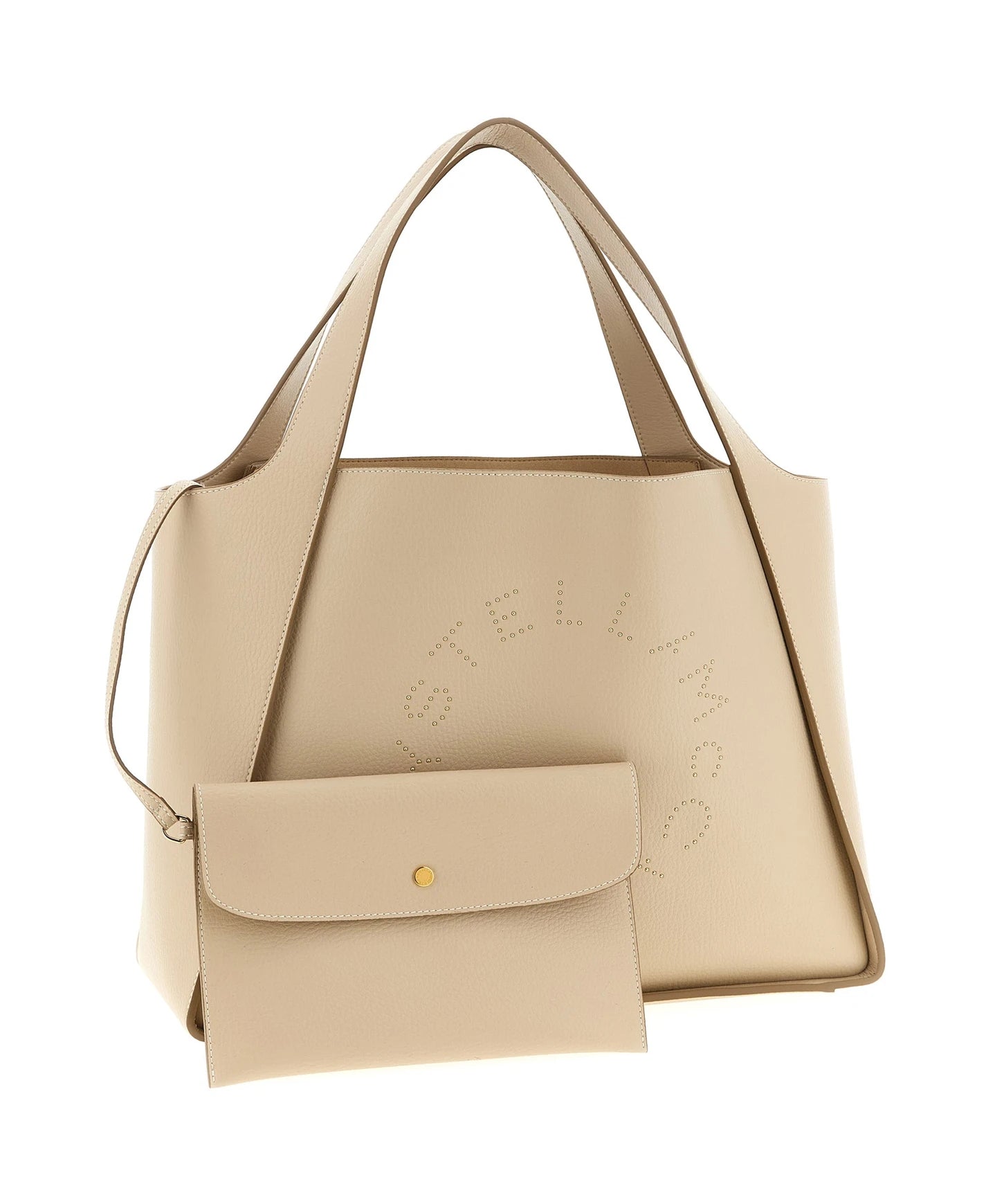 Stella McCartney Tote Bag in beige, Polyamide — view 3