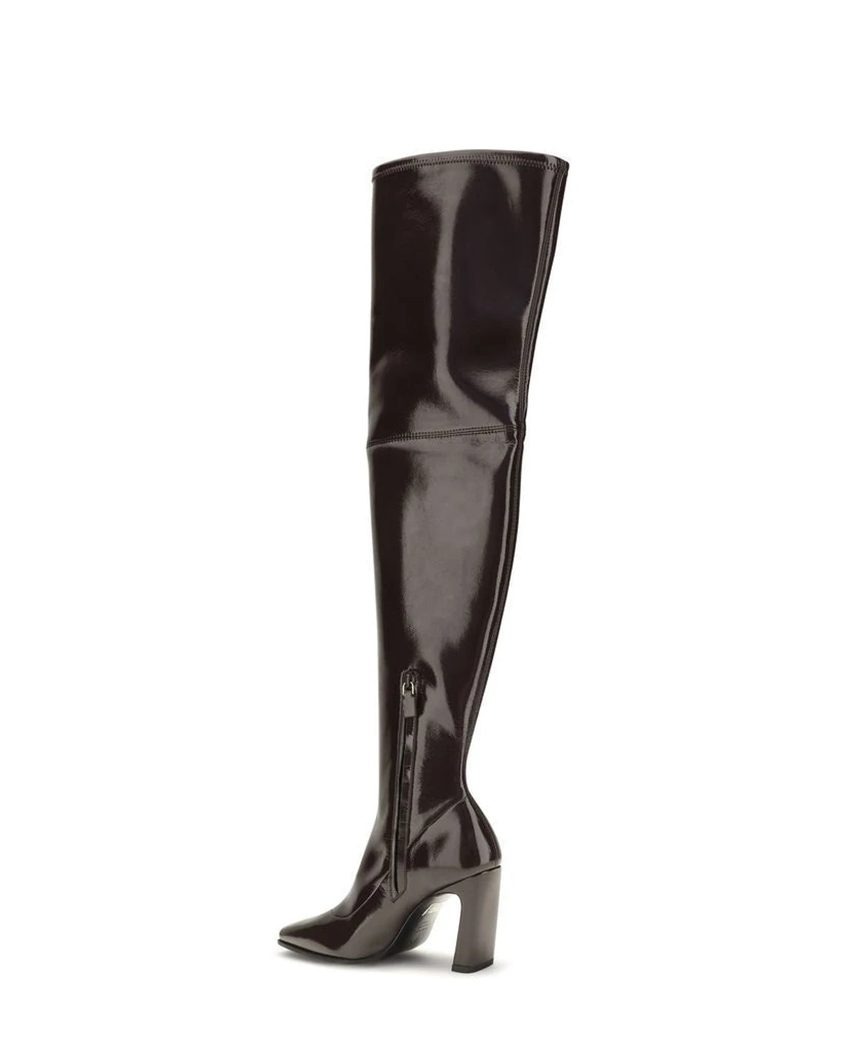 Stuart Weitzman Knee High Boots in brown, Rayon — view 3