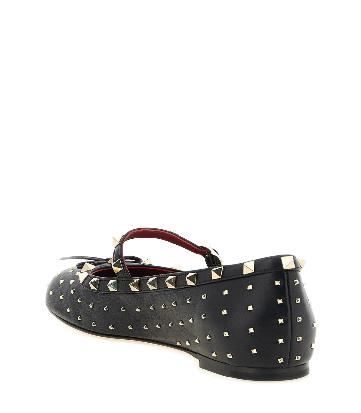 Valentino Garavani Ballet Flats in black, Lamb Leather — view 3