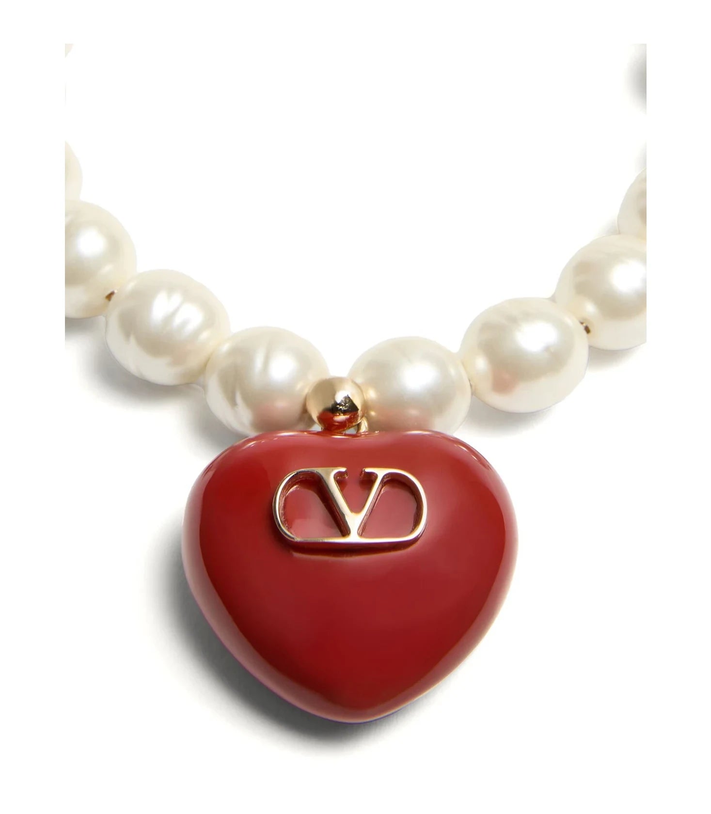 Valentino Garavani Bracelet in red, Brass — view 2