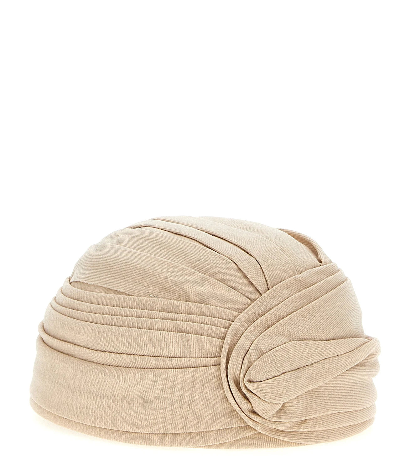 Valentino Garavani Cloche Hat in beige, Virgin Wool — view 2