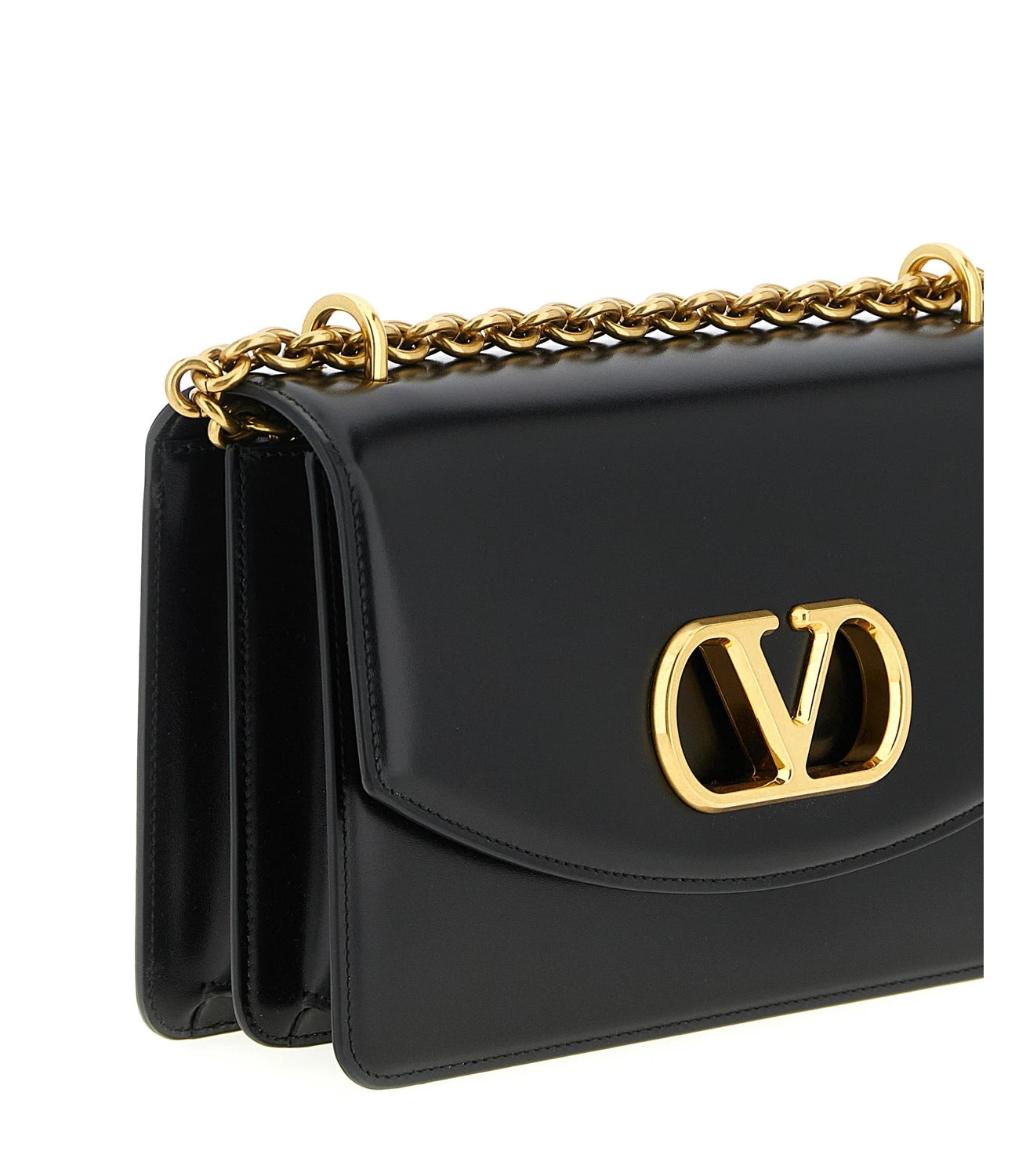 Valentino Garavani Cross Body Bag in black, Calfskin Leather — view 3