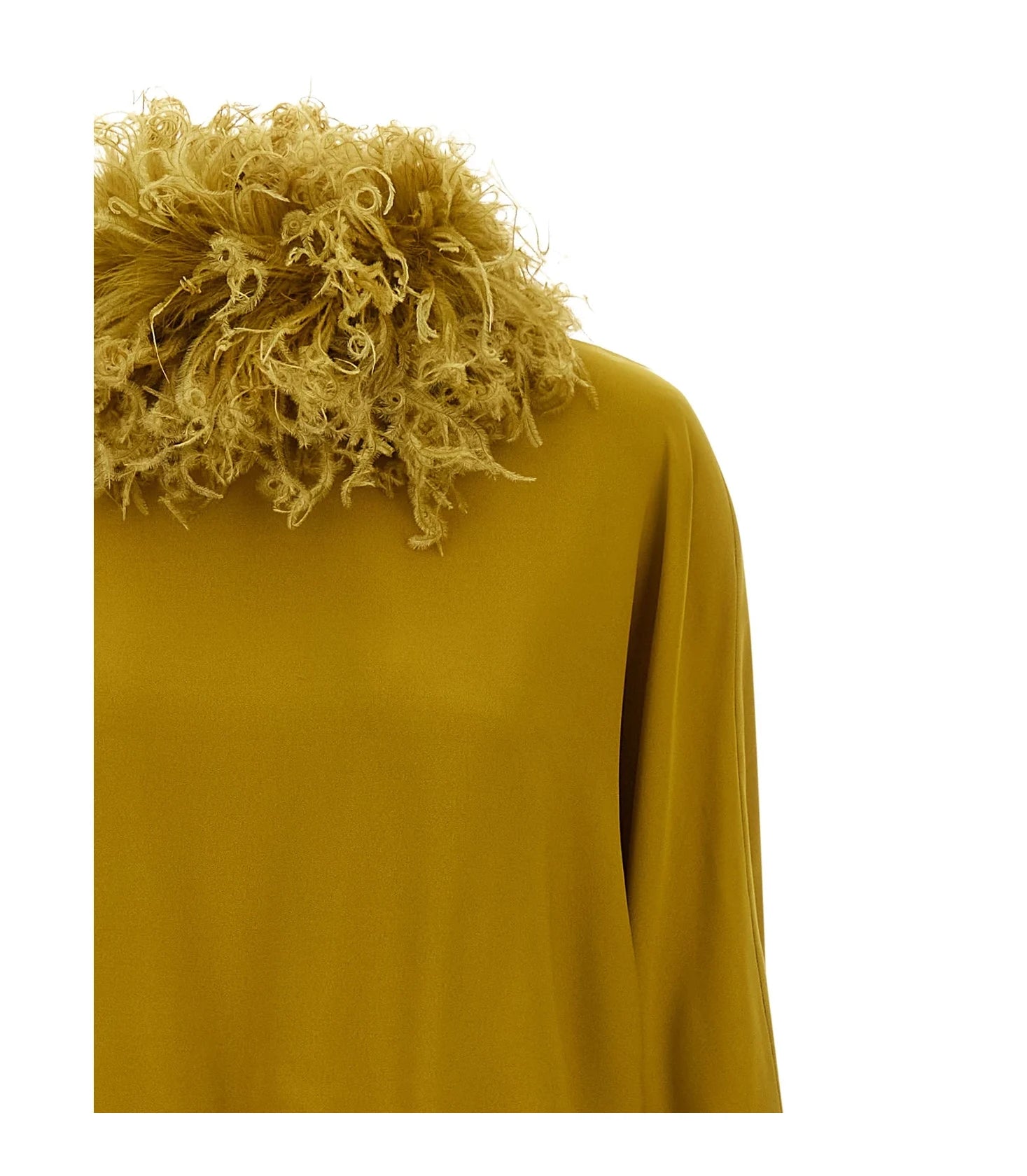 Valentino Garavani Dresse in yellow, Silk — view 4