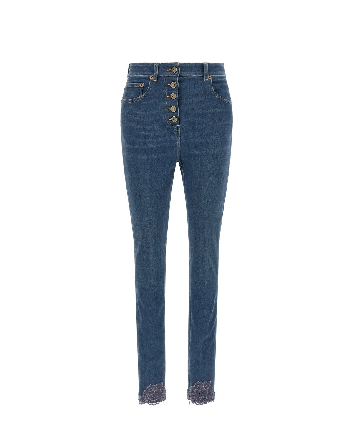Valentino Garavani Jean in blue, Cotton Denim