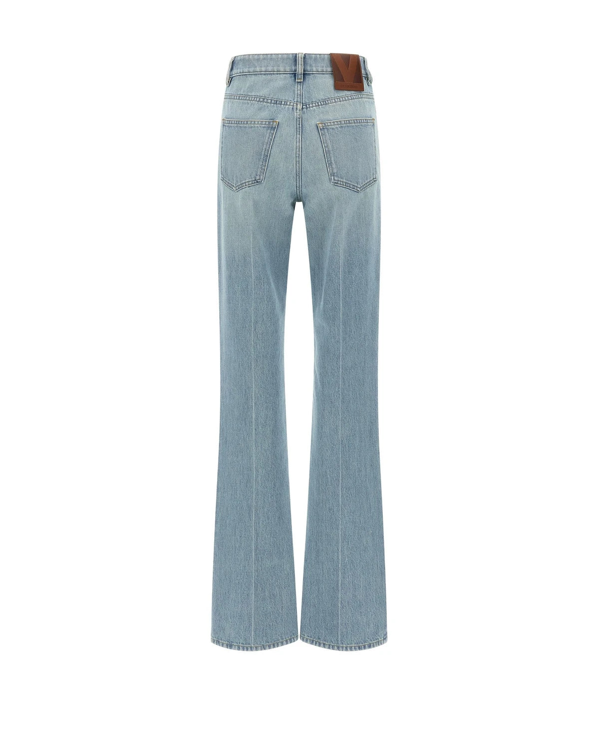 Valentino Garavani Jean in blue, Cotton — view 2