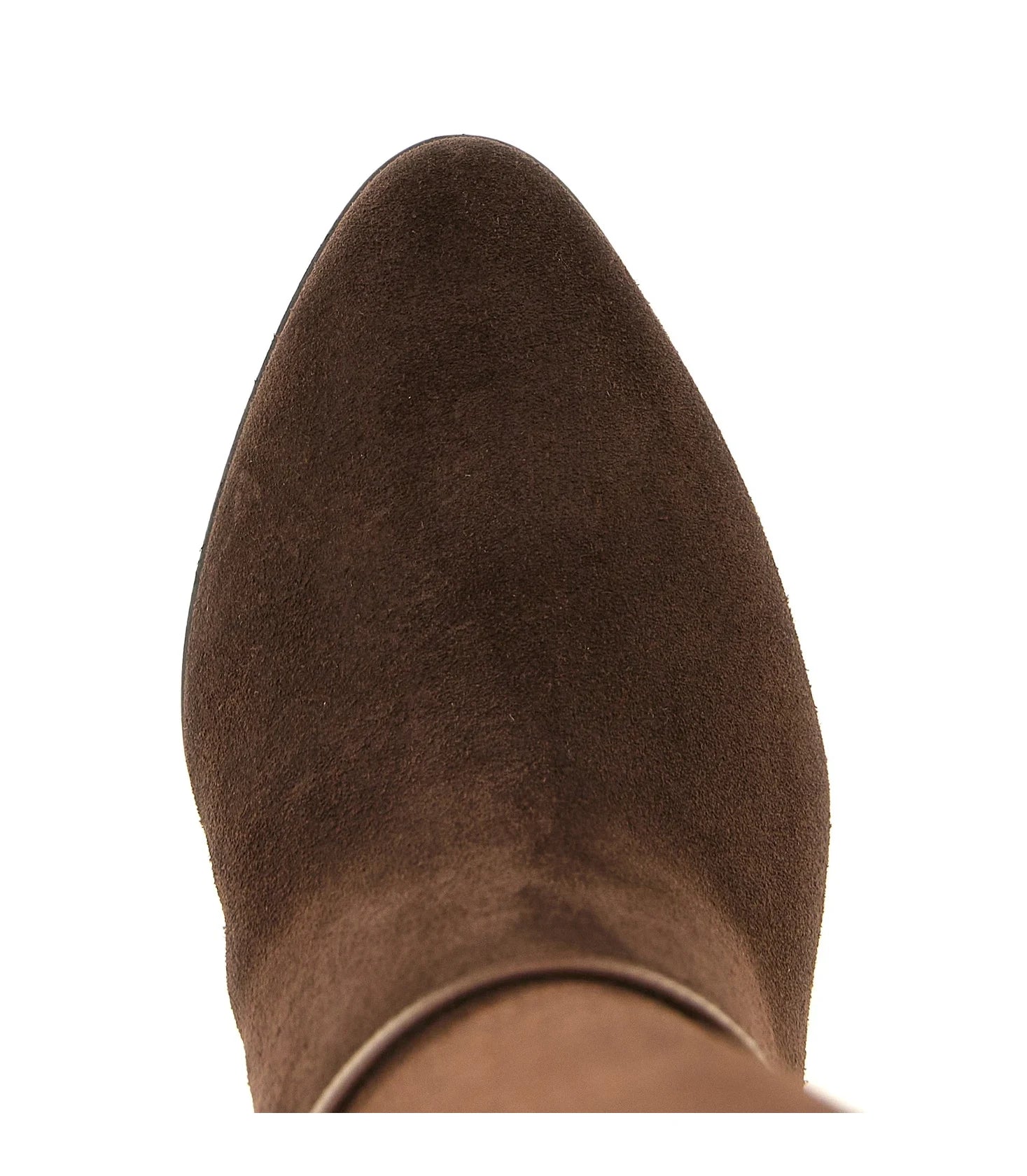 Valentino Garavani Knee High Boots in brown, Calfskin Leather — view 4