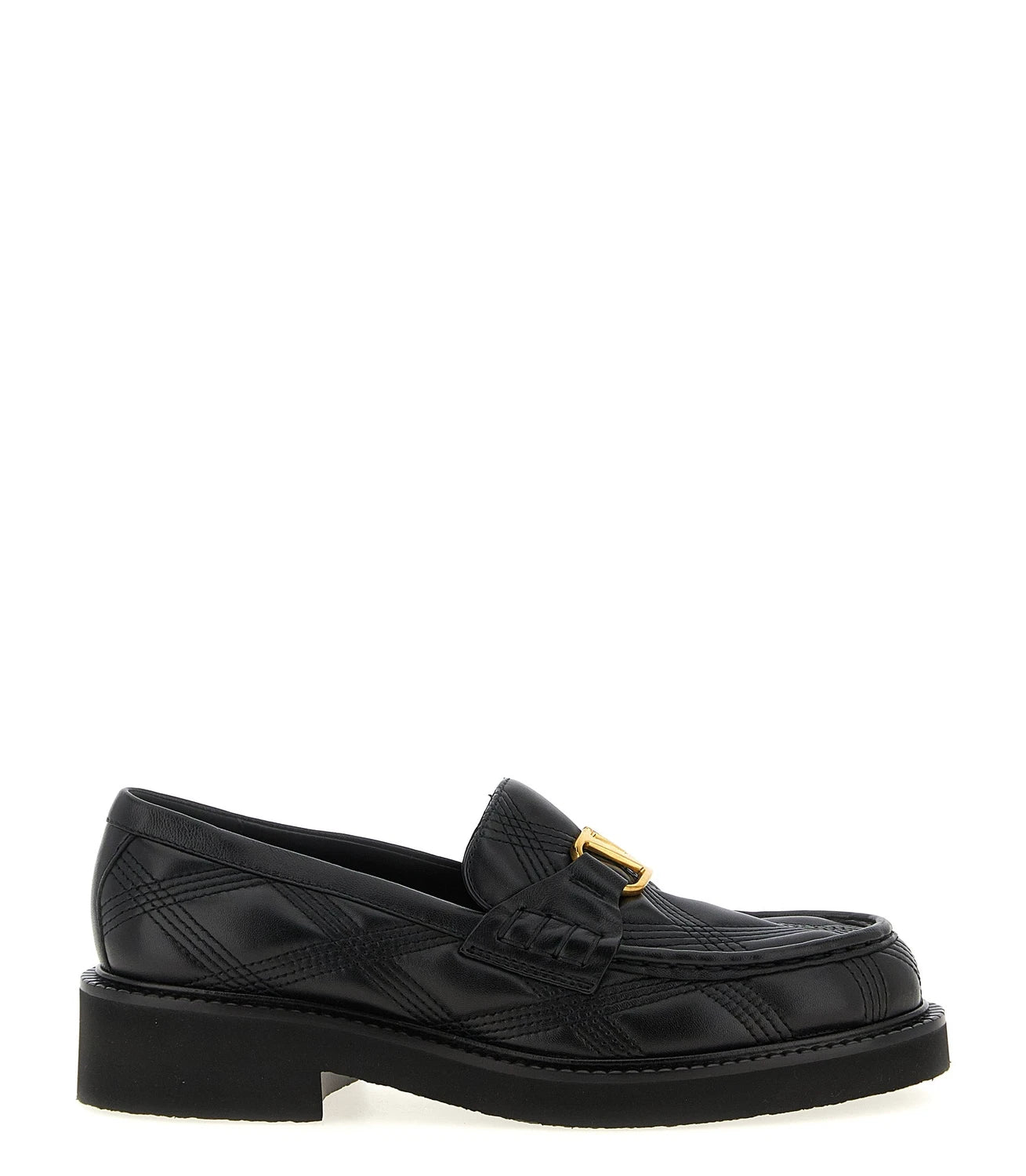 Valentino Garavani Loafers in black, Lamb Leather