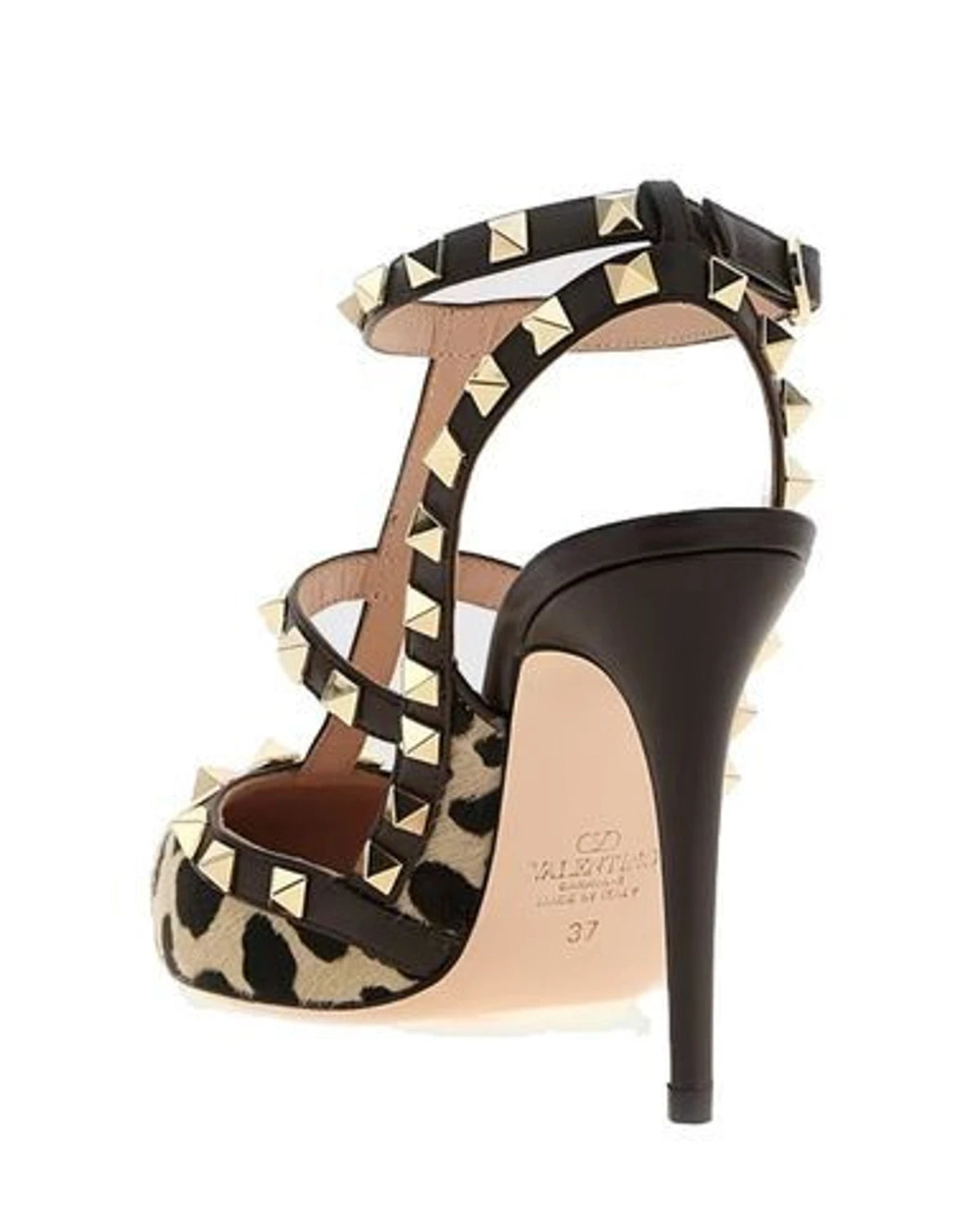Valentino Garavani Pumps in brown, Calf Leather โ view 3