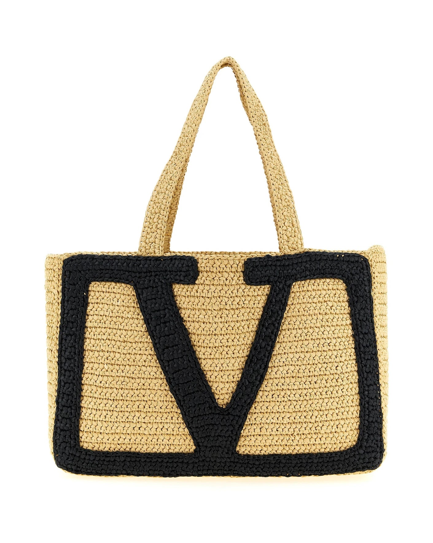 Valentino Garavani Shopping Tote in black, Viscose