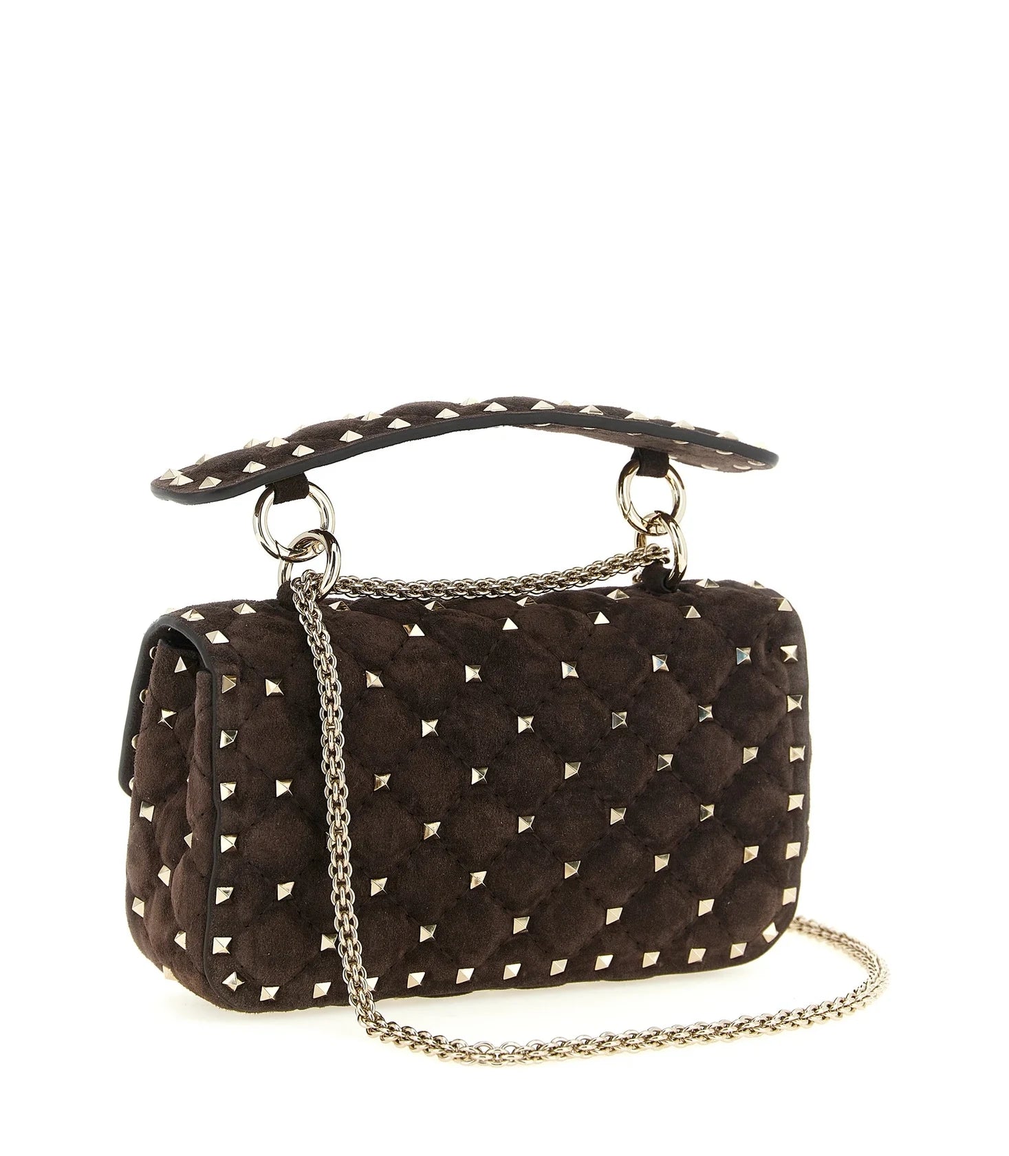 Valentino Garavani Shoulder Bag in brown, Calfskin Leather β view 2
