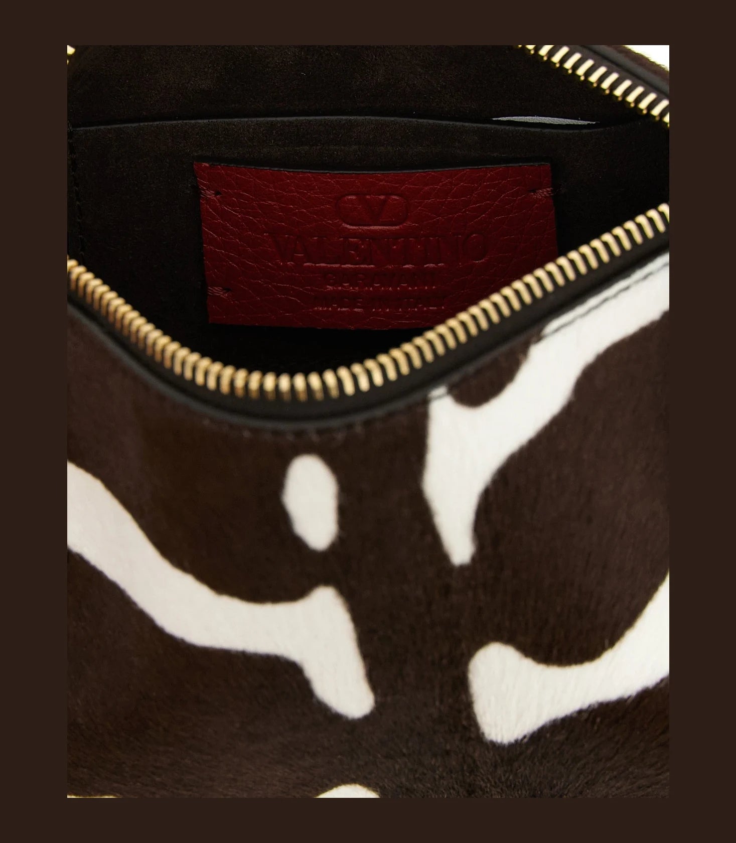 Valentino Garavani Shoulder Bag in red, Calfskin Leather — view 4