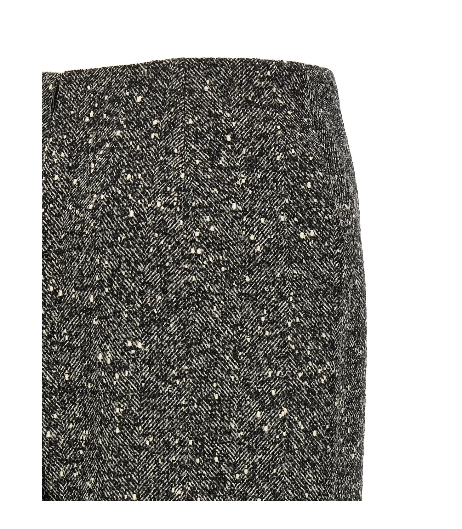 Valentino Garavani Skirt in gray, Virgin Wool — view 4