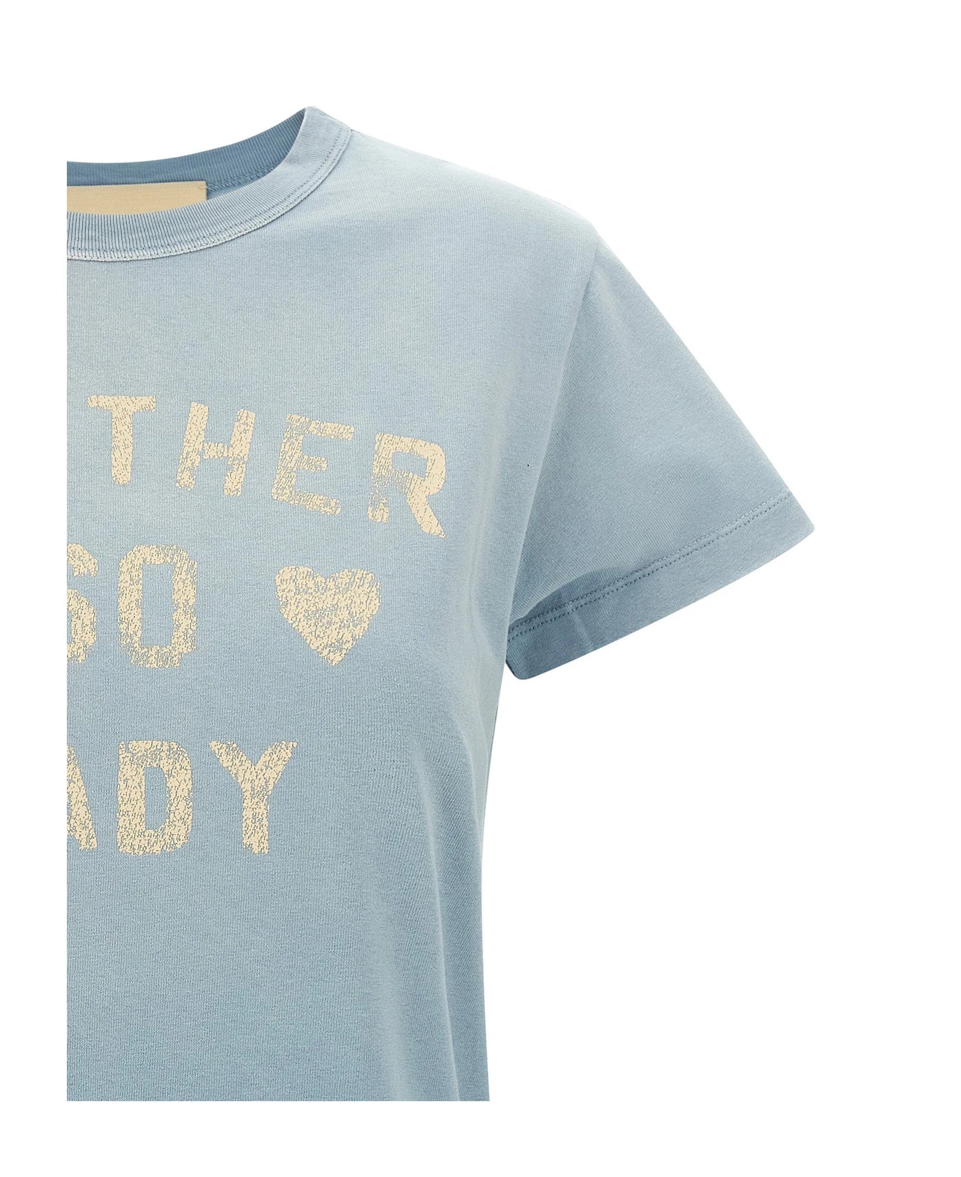 Valentino Garavani T-Shirt in blue, Cotton — view 3