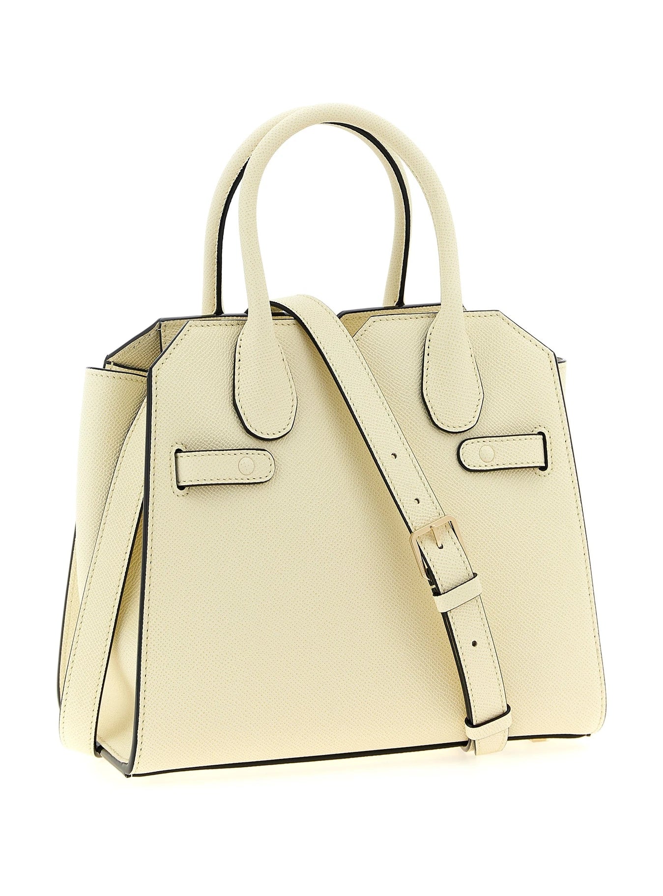 Valextra Satchel Bag in white, Calfskin Leather — view 2