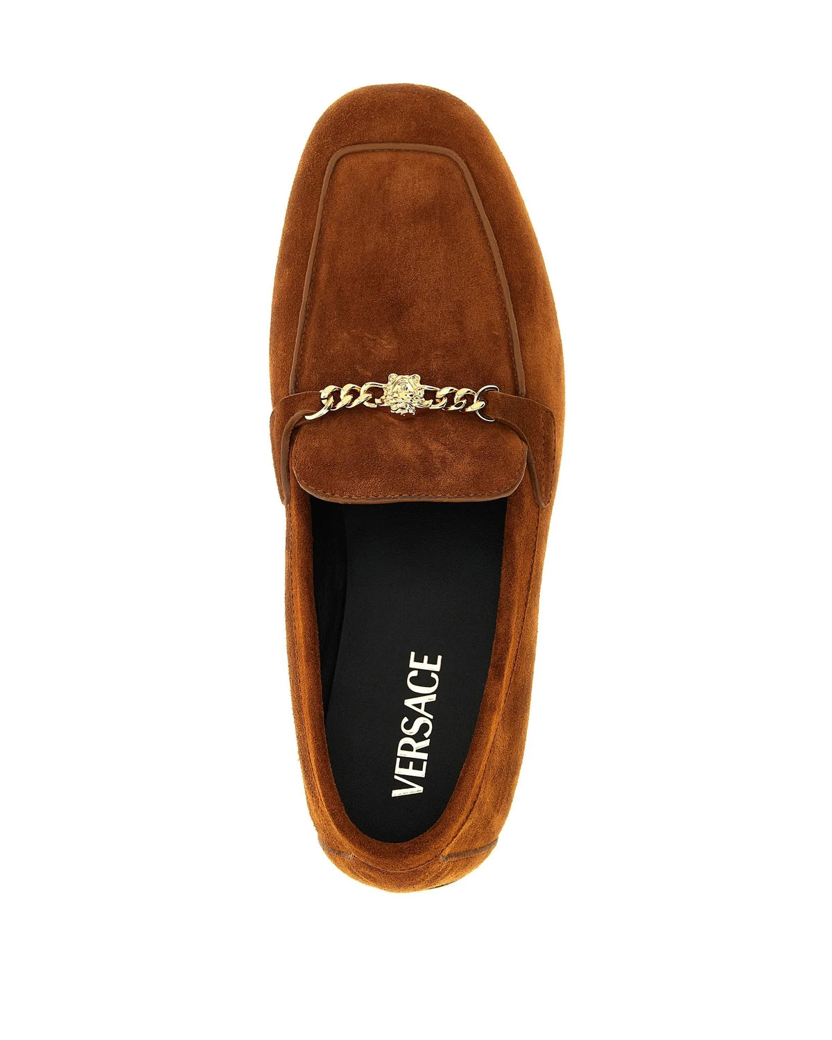 Versace Loafers in brown, Calfskin Leather — view 4
